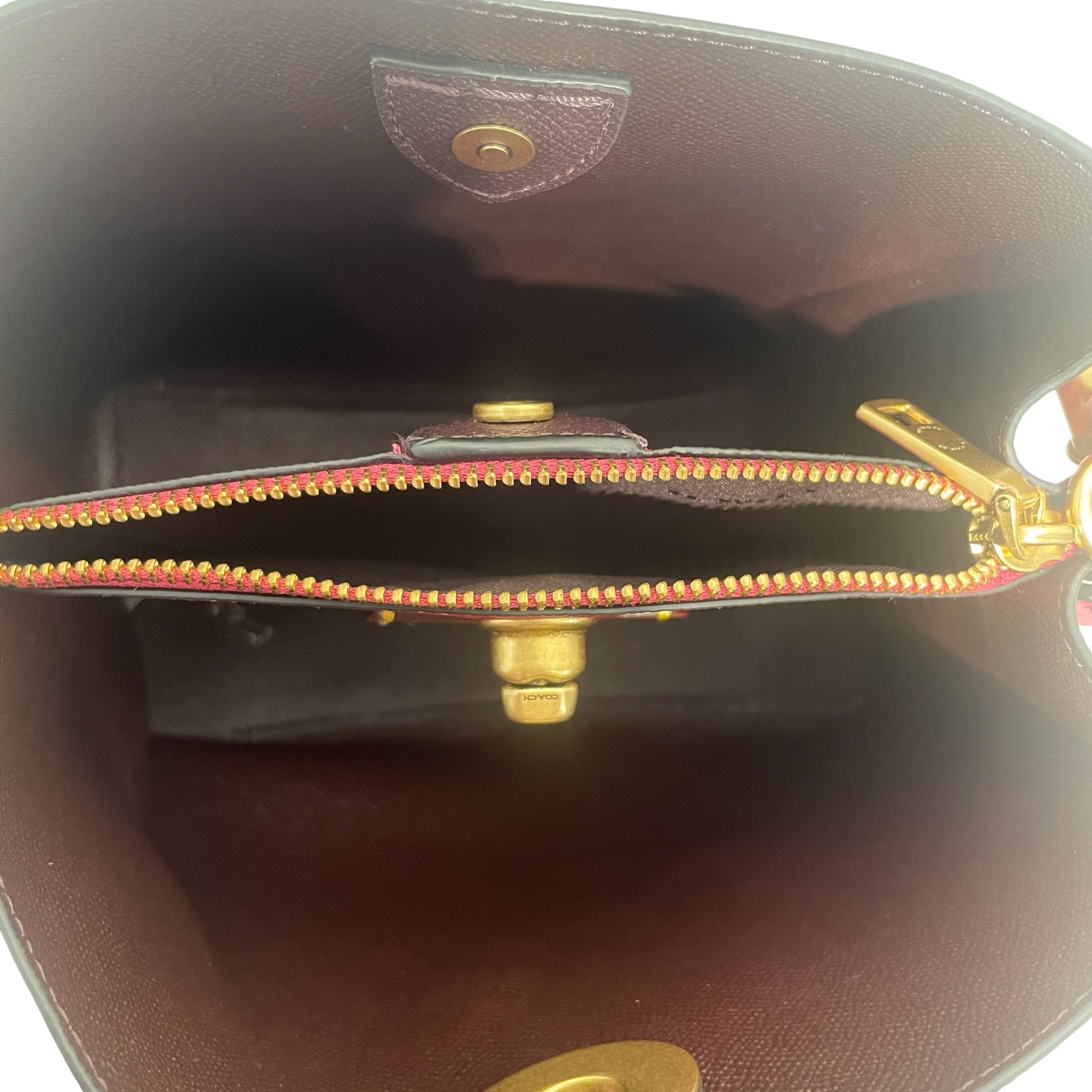 COACH/Cross Body Bag/Leather/BRD/pebble view 4