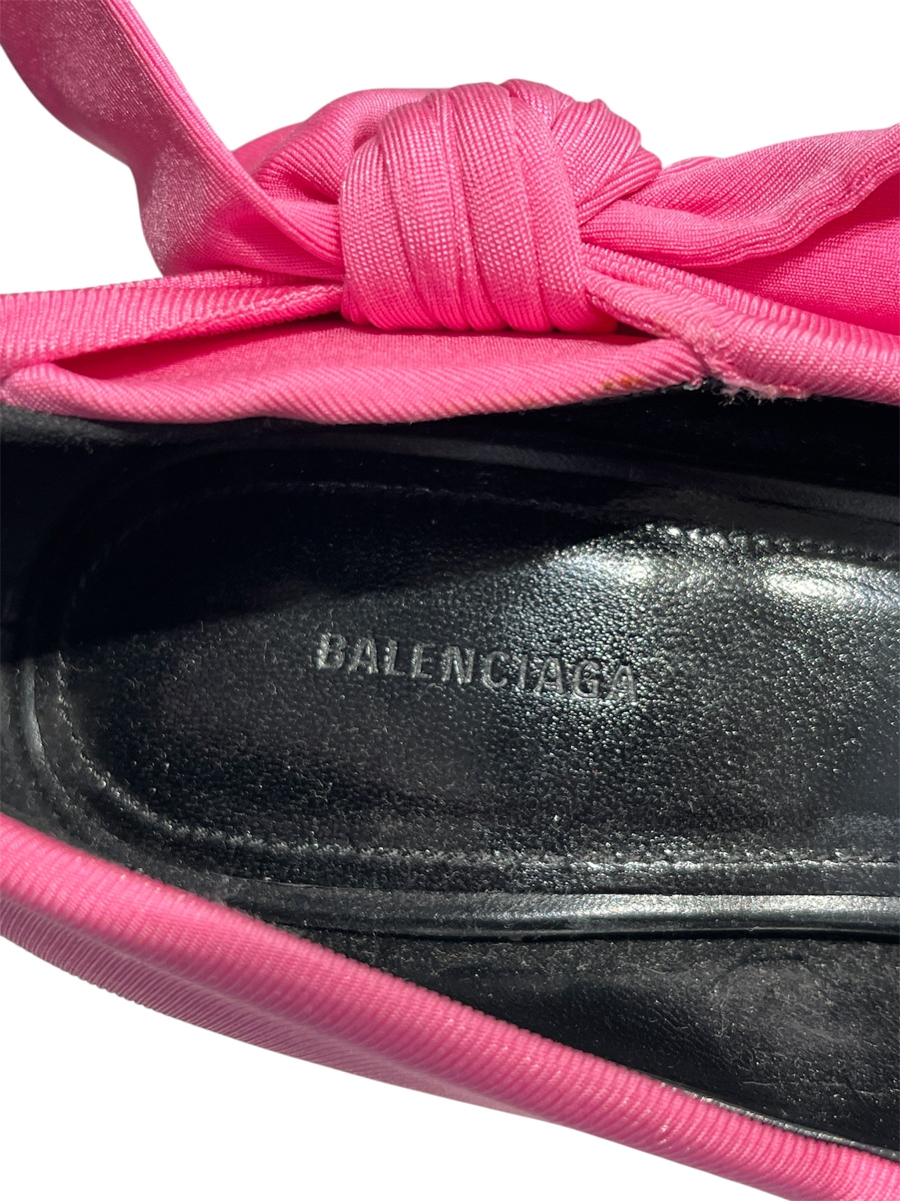 BALENCIAGA/Heels/US 6/Cotton/PNK/KNIFE PUMP view 3