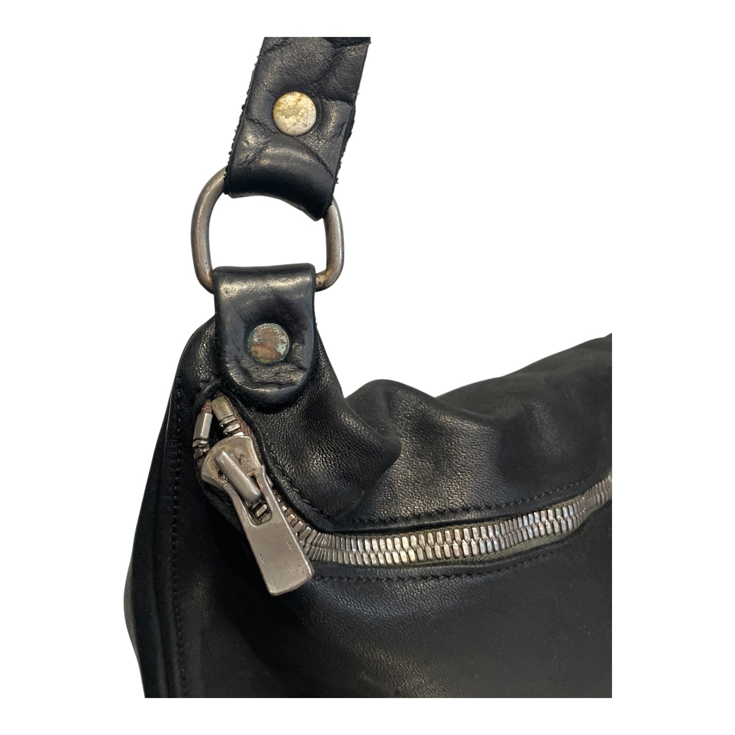 GUIDI/Fanny Pack/Leather/BLK/ADJUSTABLE STRAP view 3
