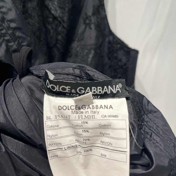 DOLCE&GABBANA/Dress/S/BLK/Mini Length/LACE – 2nd STREET USA DOLCE&GABBANA/Dress/S/BLK/Mini Length/LACE – 2nd STREET USA