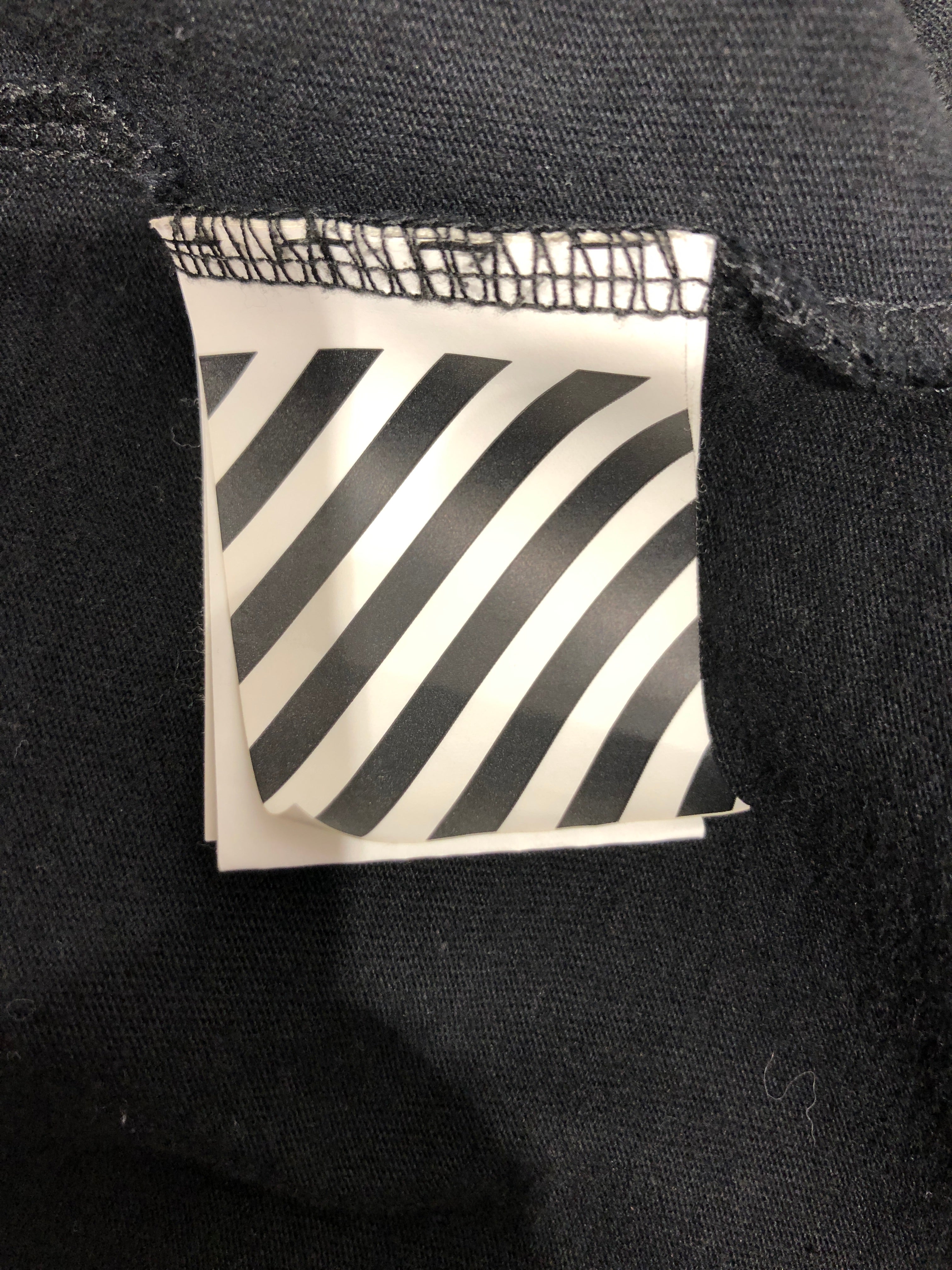 OFF-WHITE/T-Shirt/M/Cotton/BLK/Caravaggio Tee view 5