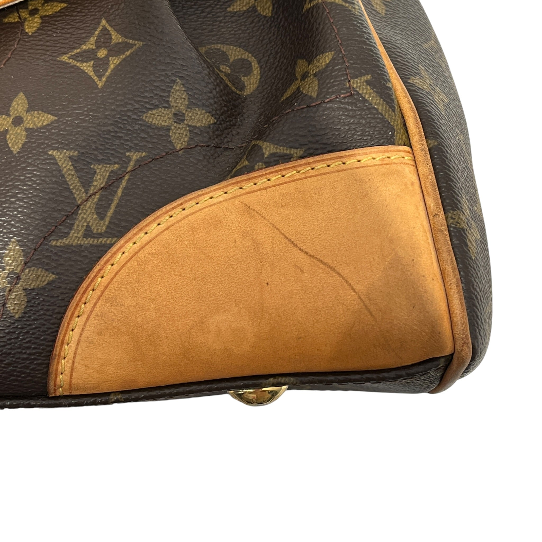 LOUIS VUITTON/Hand Bag/Monogram/Leather/BRW/BEVERLY MM view 7