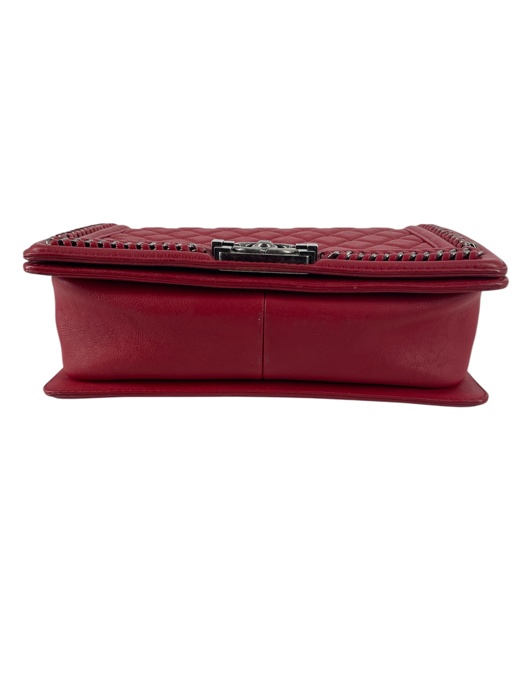 CHANEL/Hand Bag/Lambskin/RED/23176864 view 3
