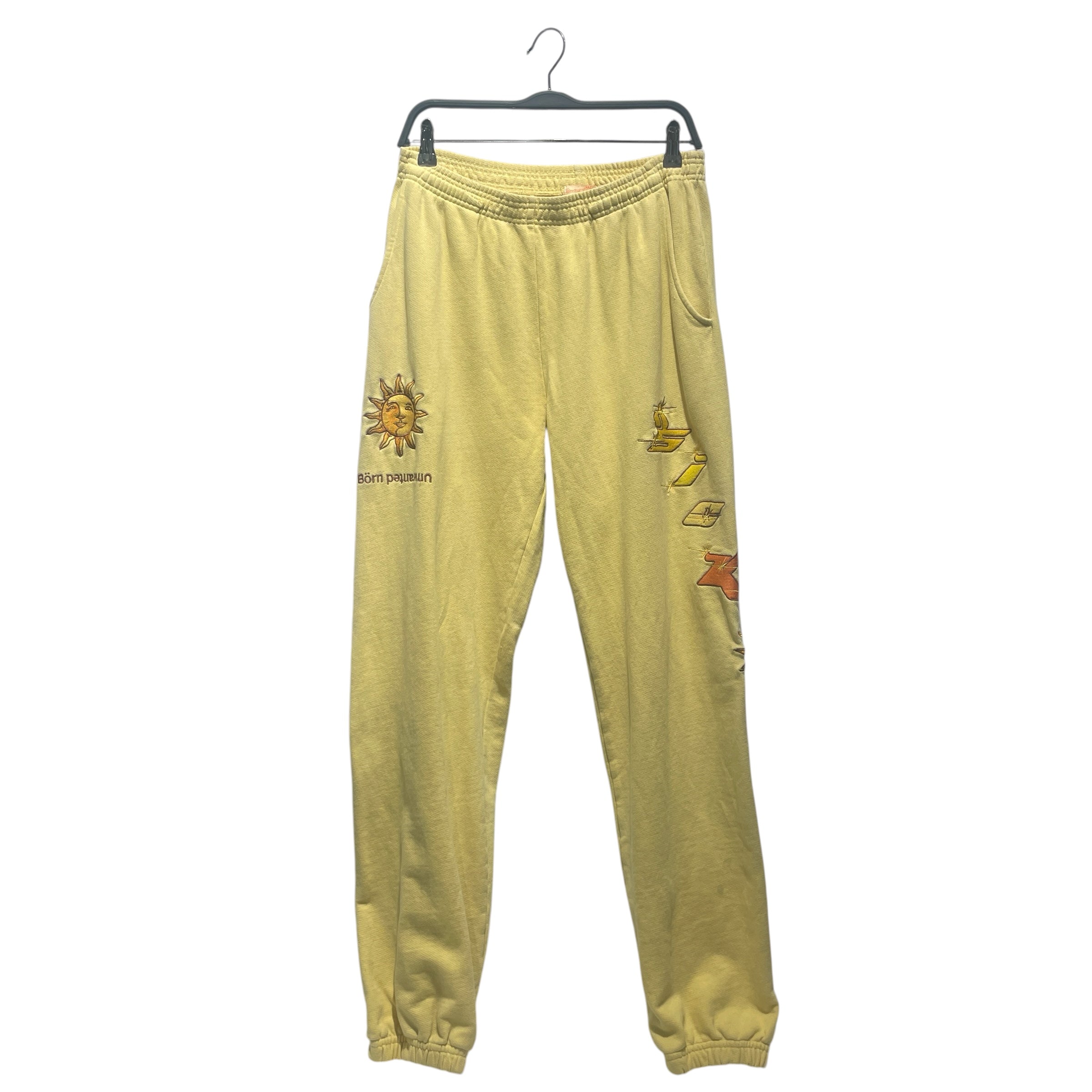 sicko/Straight Pants/L/Cotton/YEL/ view 1