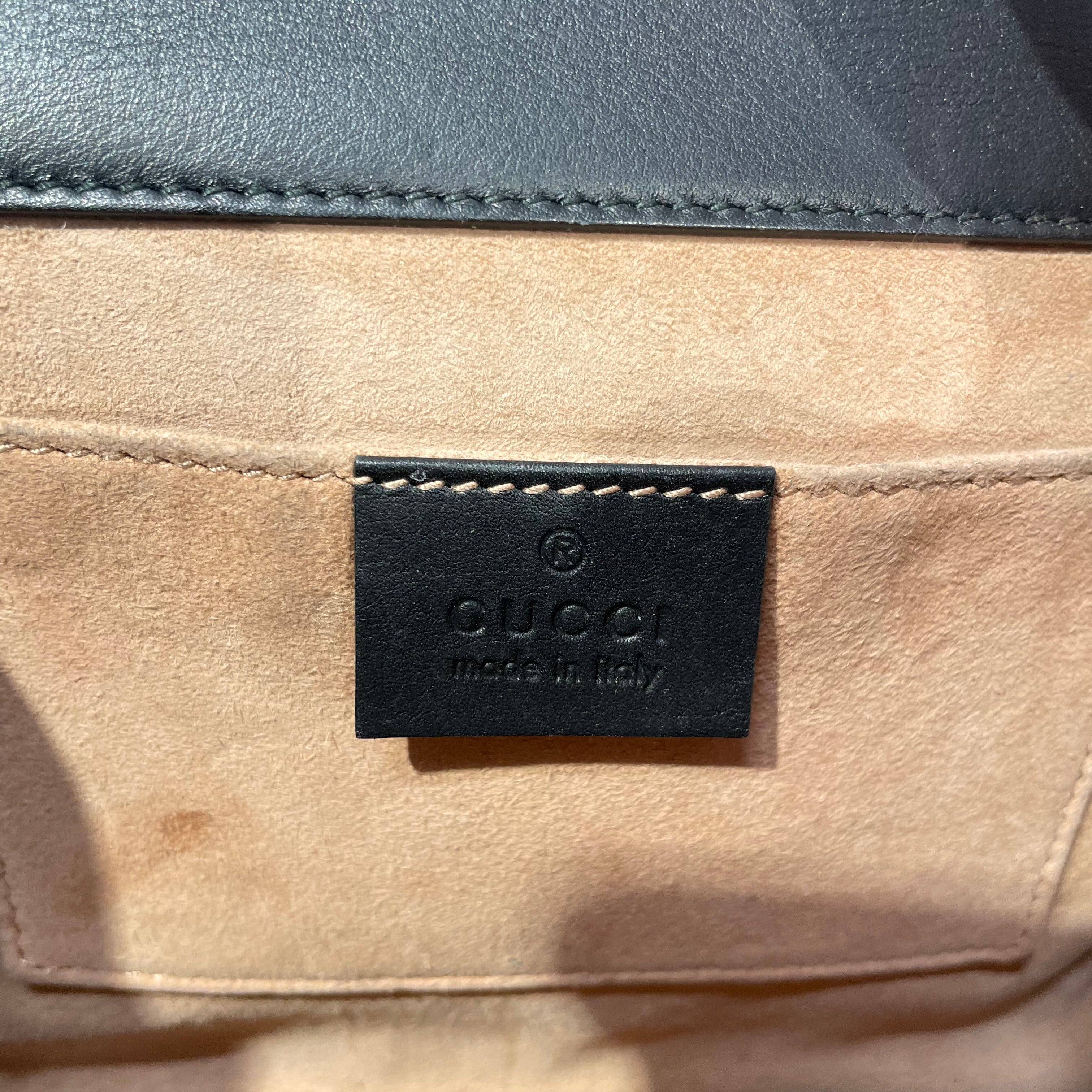 GUCCI/Cross Body Bag/Leather/BLK/432182525040 view 3