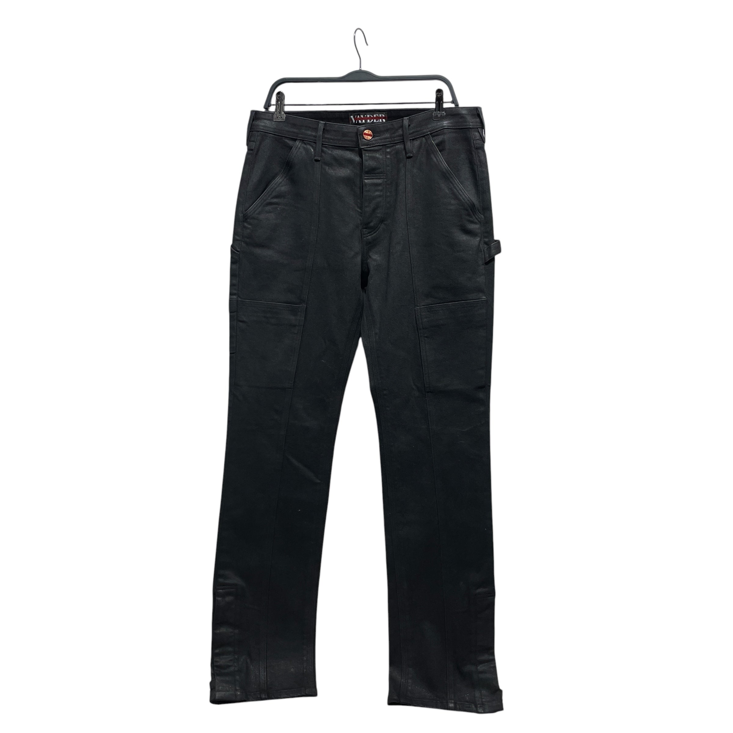 VAYDER/Skinny Pants/32/Cotton/BLK/GIOVANNI COATED JEANS view 1