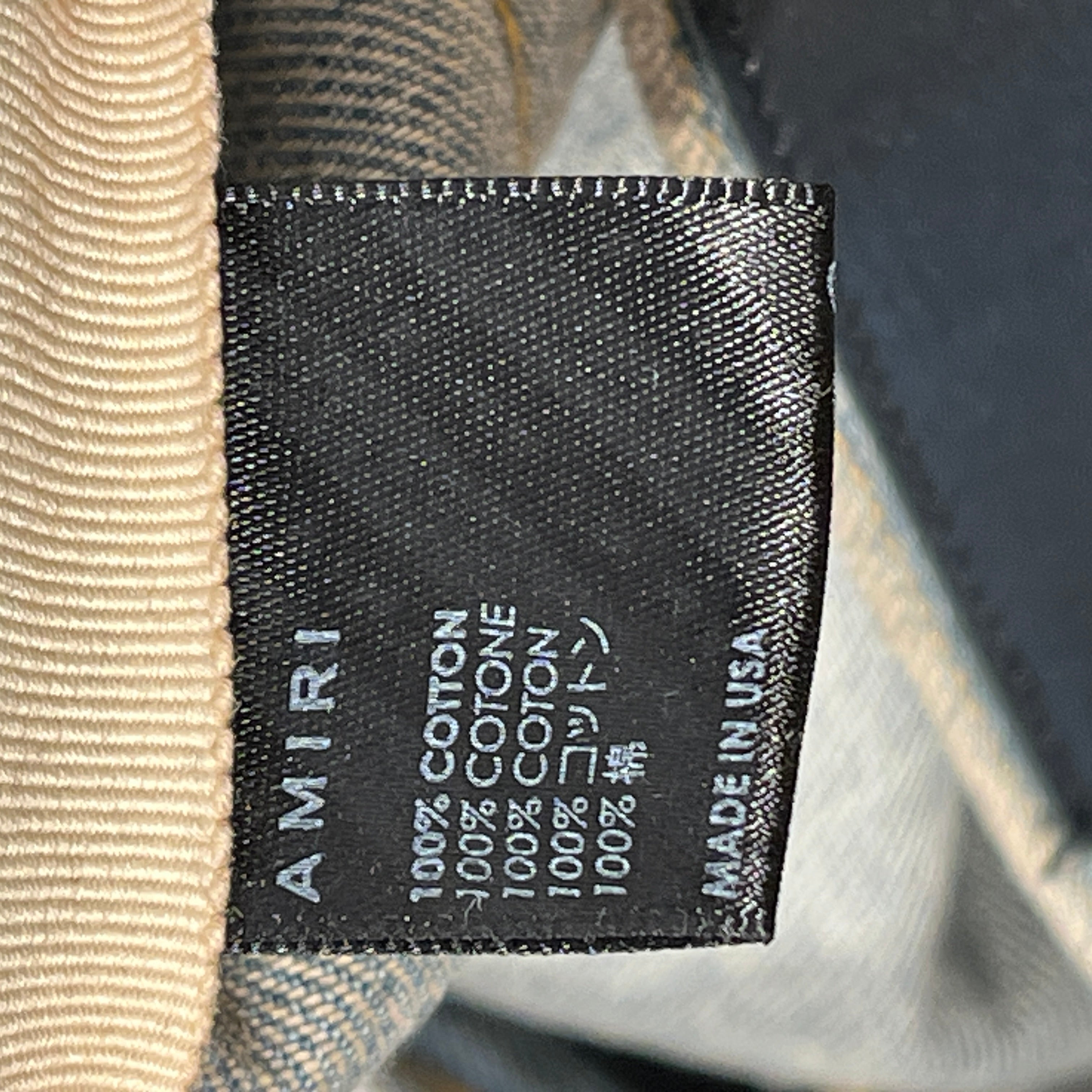 AMIRI/Straight Pants/36/Denim/BLU/Button Fly Jeans view 7