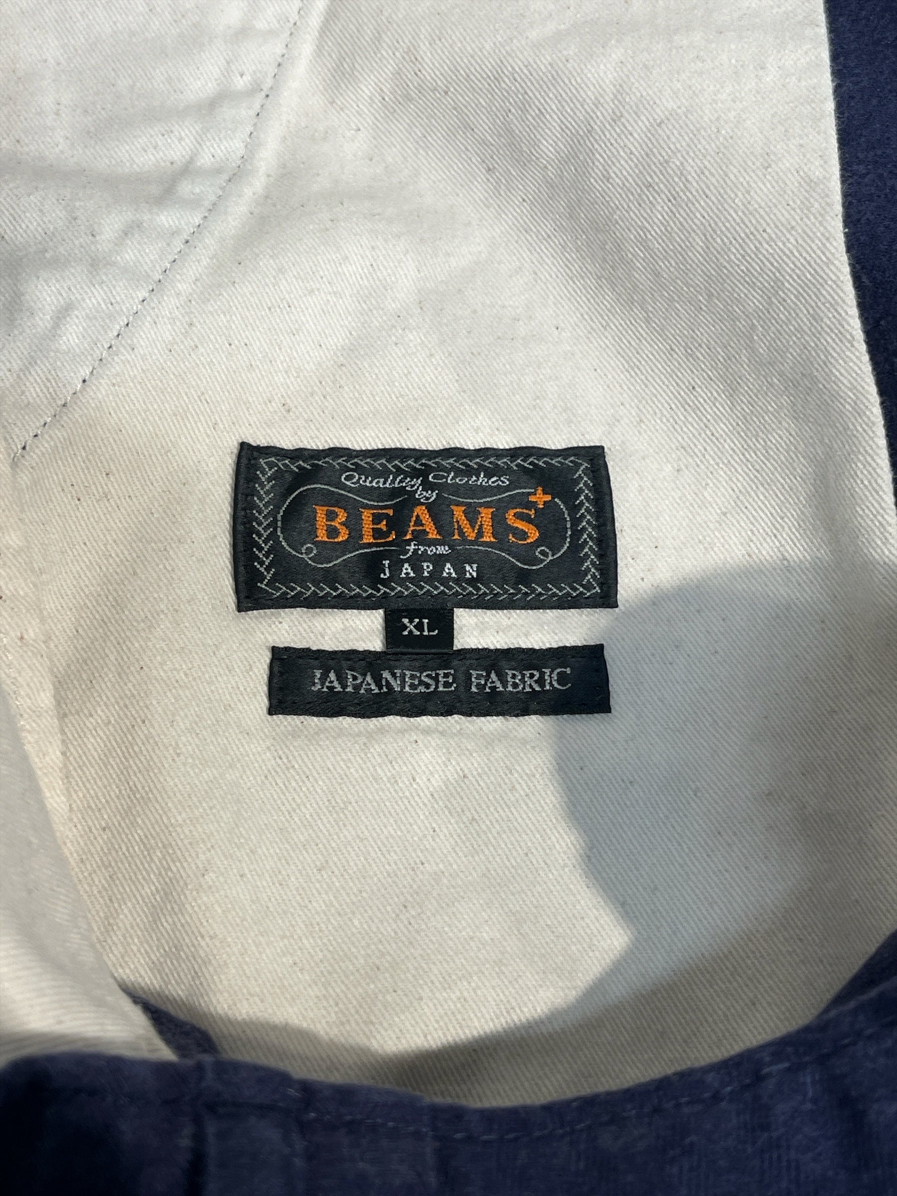 BEAMS/Pants/XL/Cotton/NVY/Stripe/HERRINGBONE WELT POCKET view 4