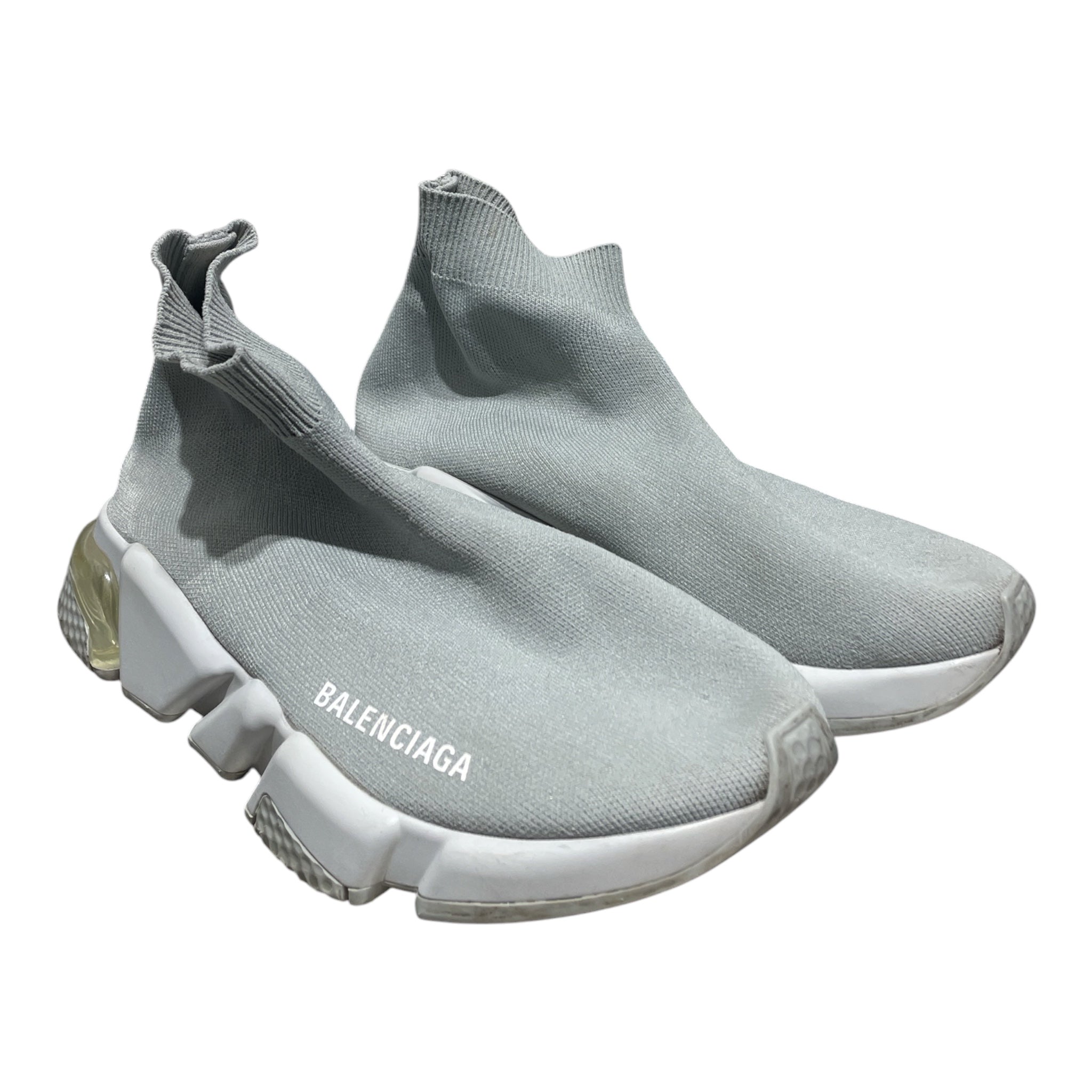 BALENCIAGA/Hi-Sneakers/US 7/GRY/Speed Trainers Grey view 1