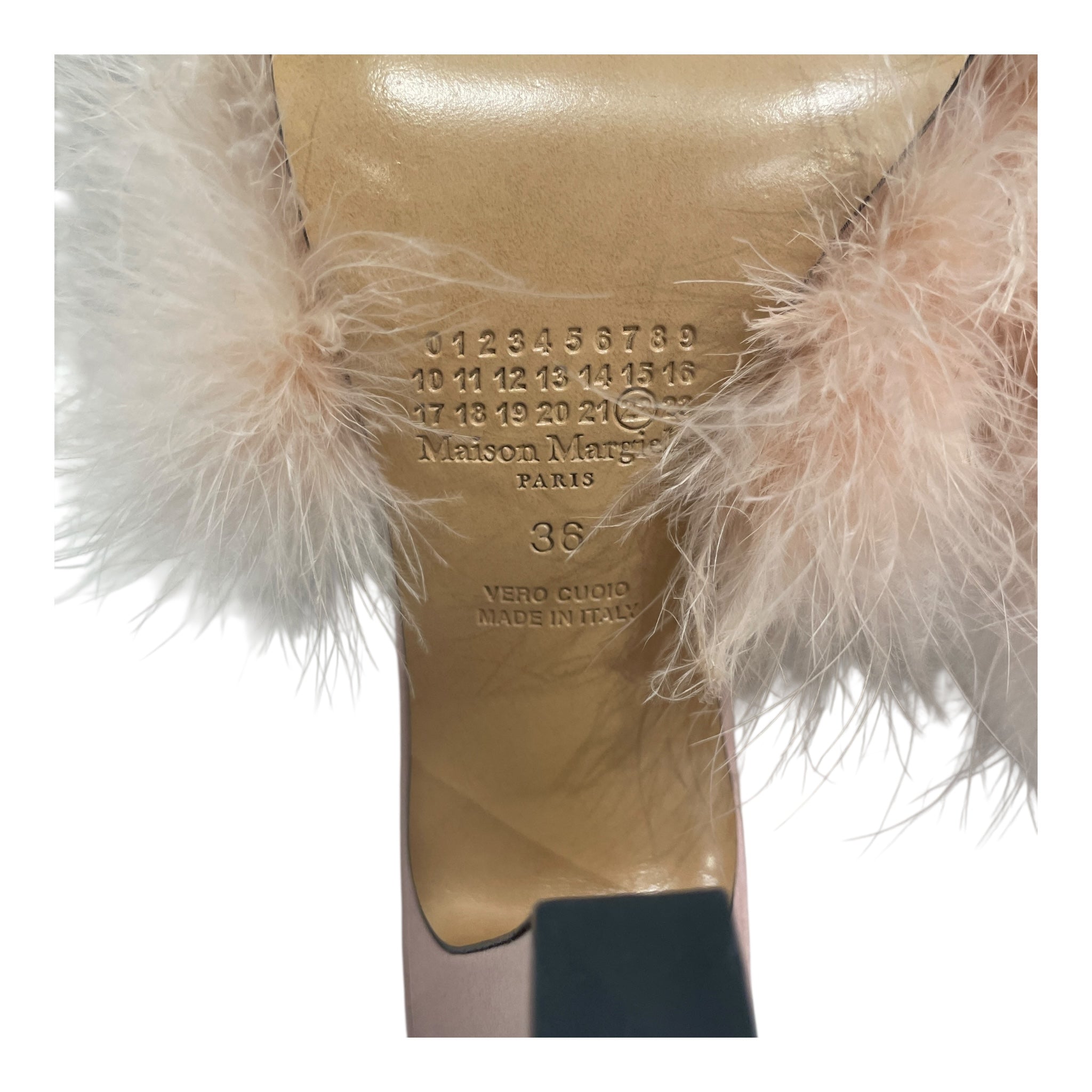 Maison Margiela/Heels/EU 36/Fake Fur/PNK/FURRY HEEL view 6