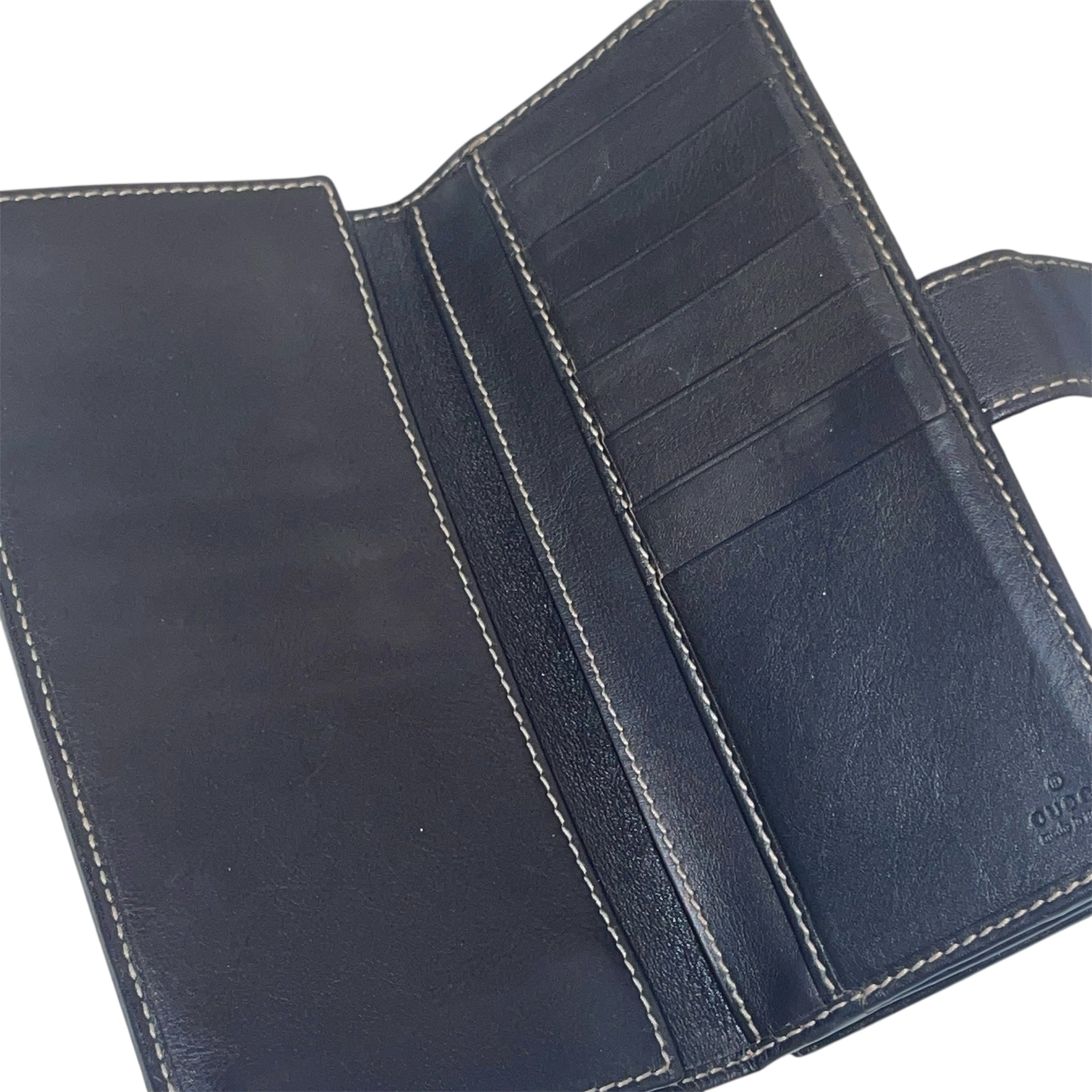 GUCCI/Wallet/Monogram/Cotton/BRW/Continental Monogram Wallet view 4