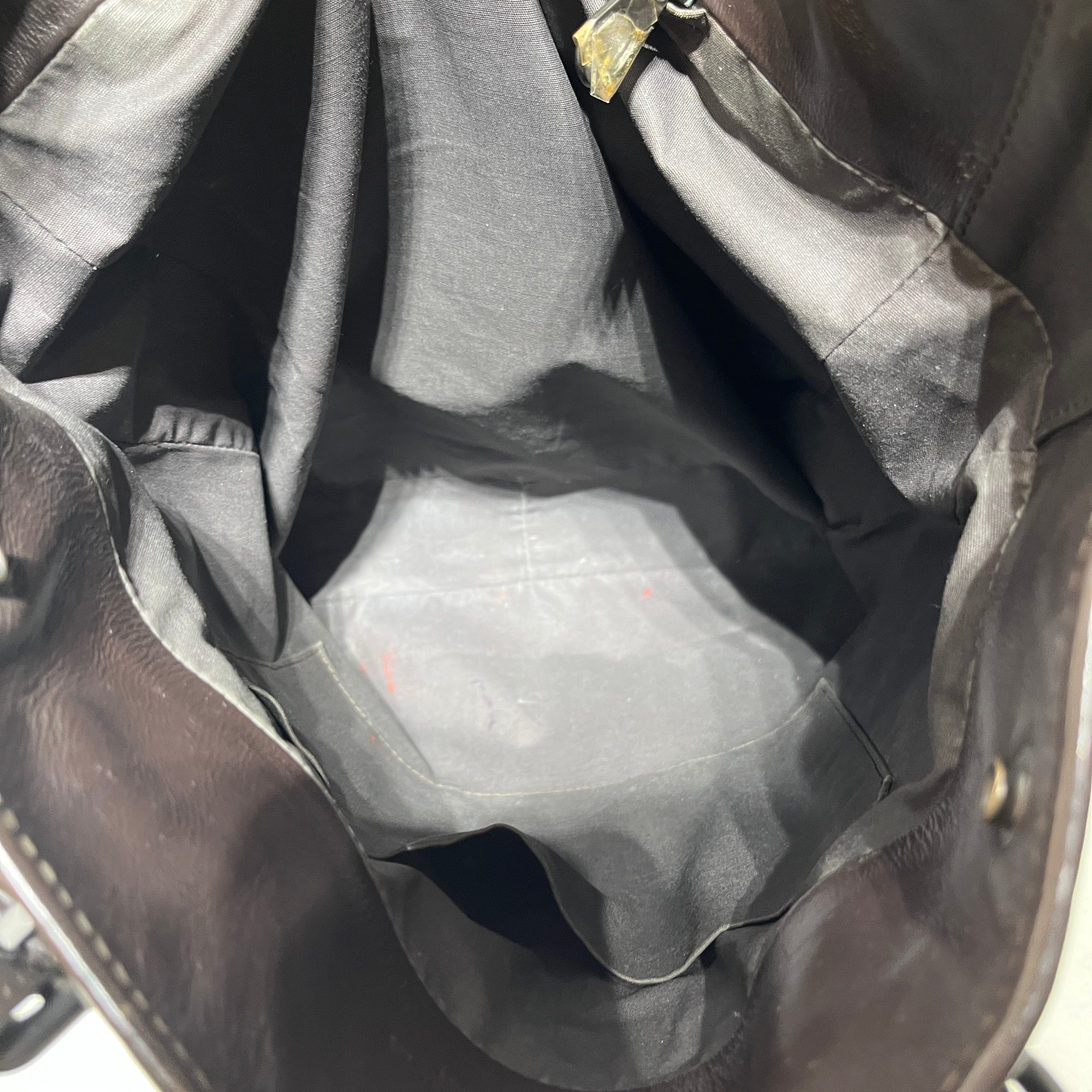 BOTTEGA VENETA/Tote Bag/Leather/BRW/WOVEN view 6