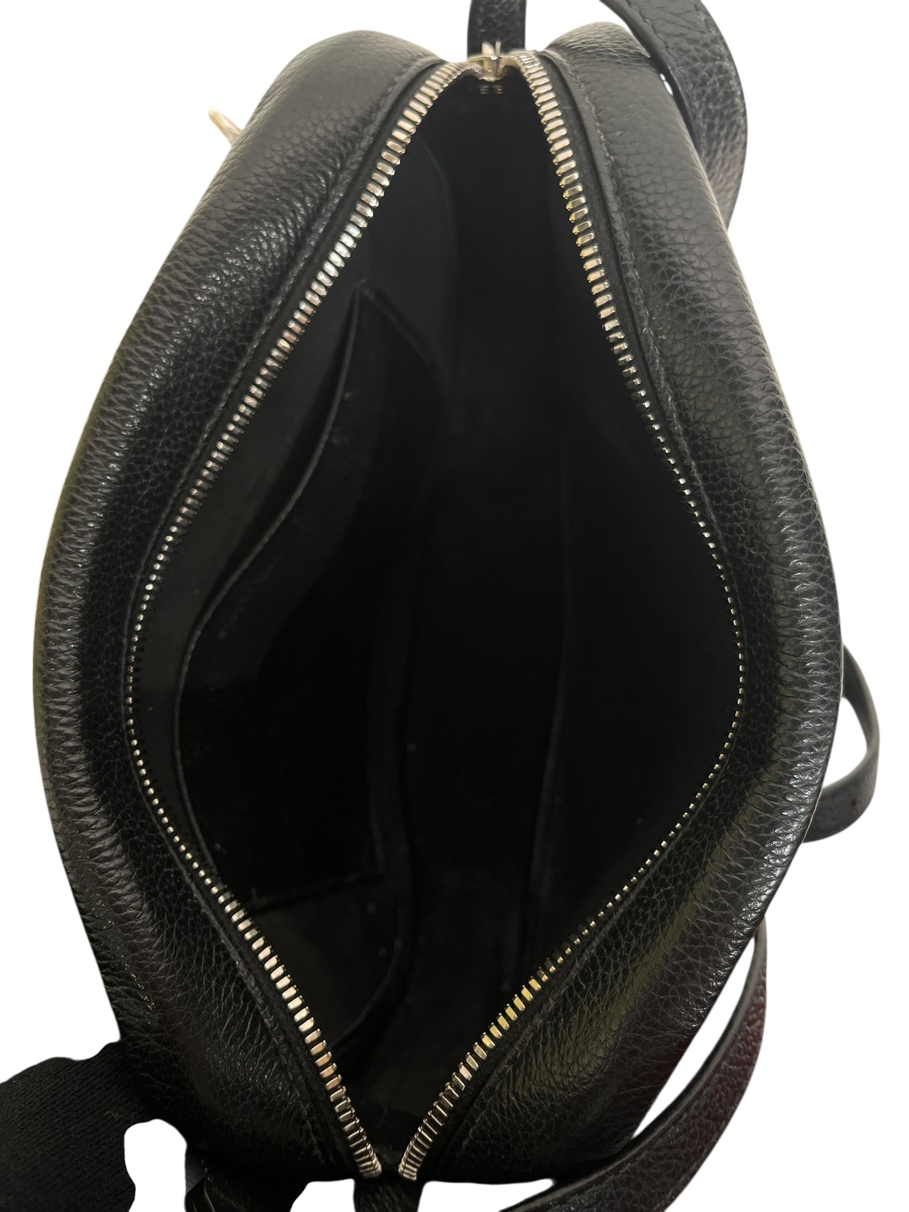 BALENCIAGA/Cross Body Bag/Leather/BLK/WHT LOGO EVERYDAY CAMERA BAG view 6