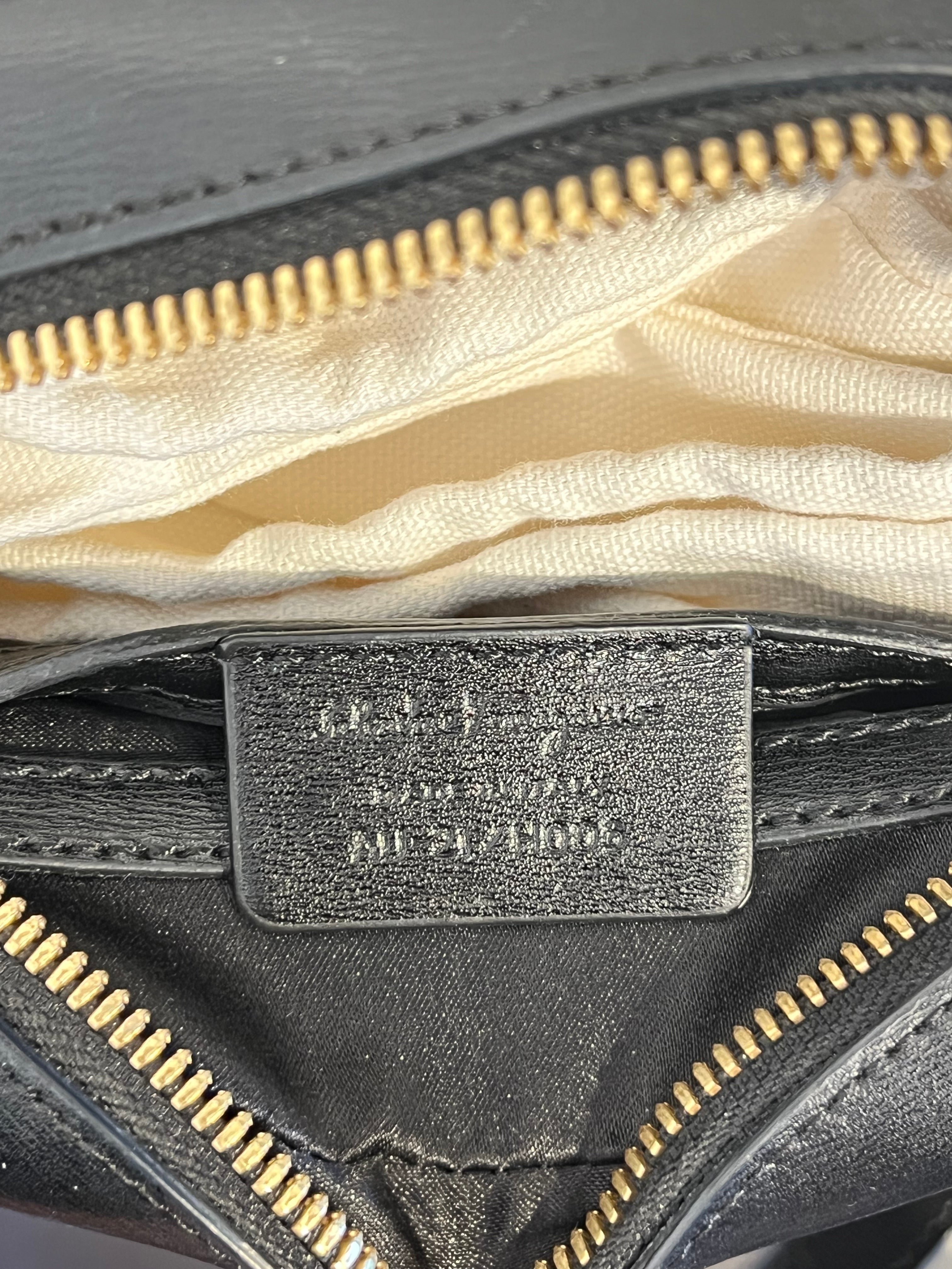 Salvatore Ferragamo/Cross Body Bag/Leather/BLK/HORSESHOE LEATHER PRINT view 3