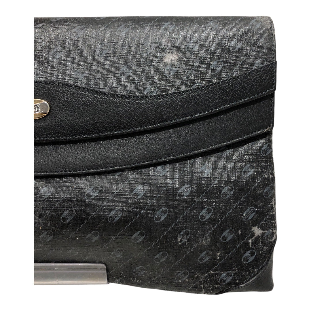 GUCCI/Vintage/Clutch Bag/Monogram/BLK/VINTAGE COATED CANVAS CLUTCH view 8