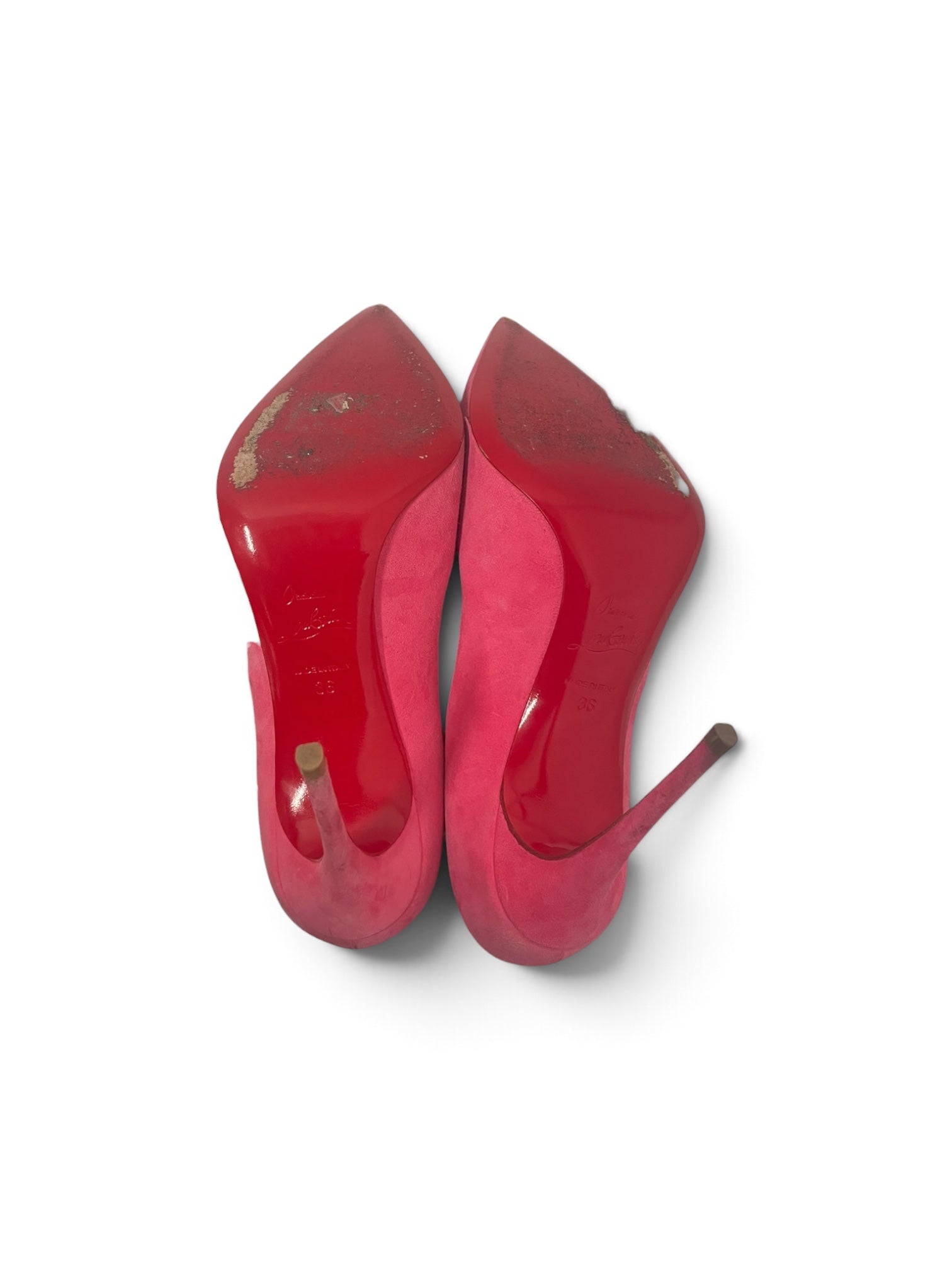 Christian Louboutin/Heels/EU 36/Velour/PNK/ view 3