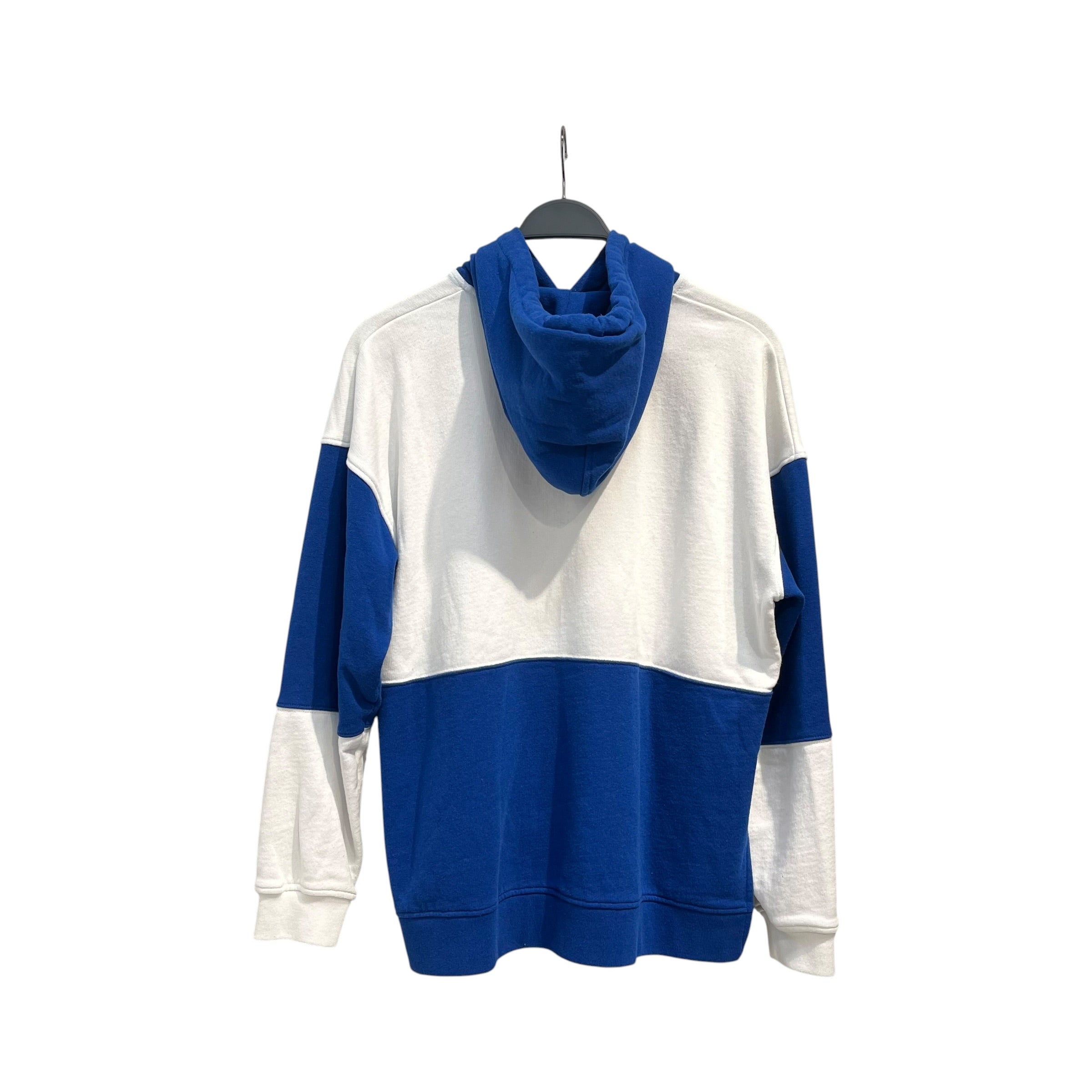 GANNI/Hoodie/M/Cotton/BLU/BLU/WHT COLORBLOCK view 2