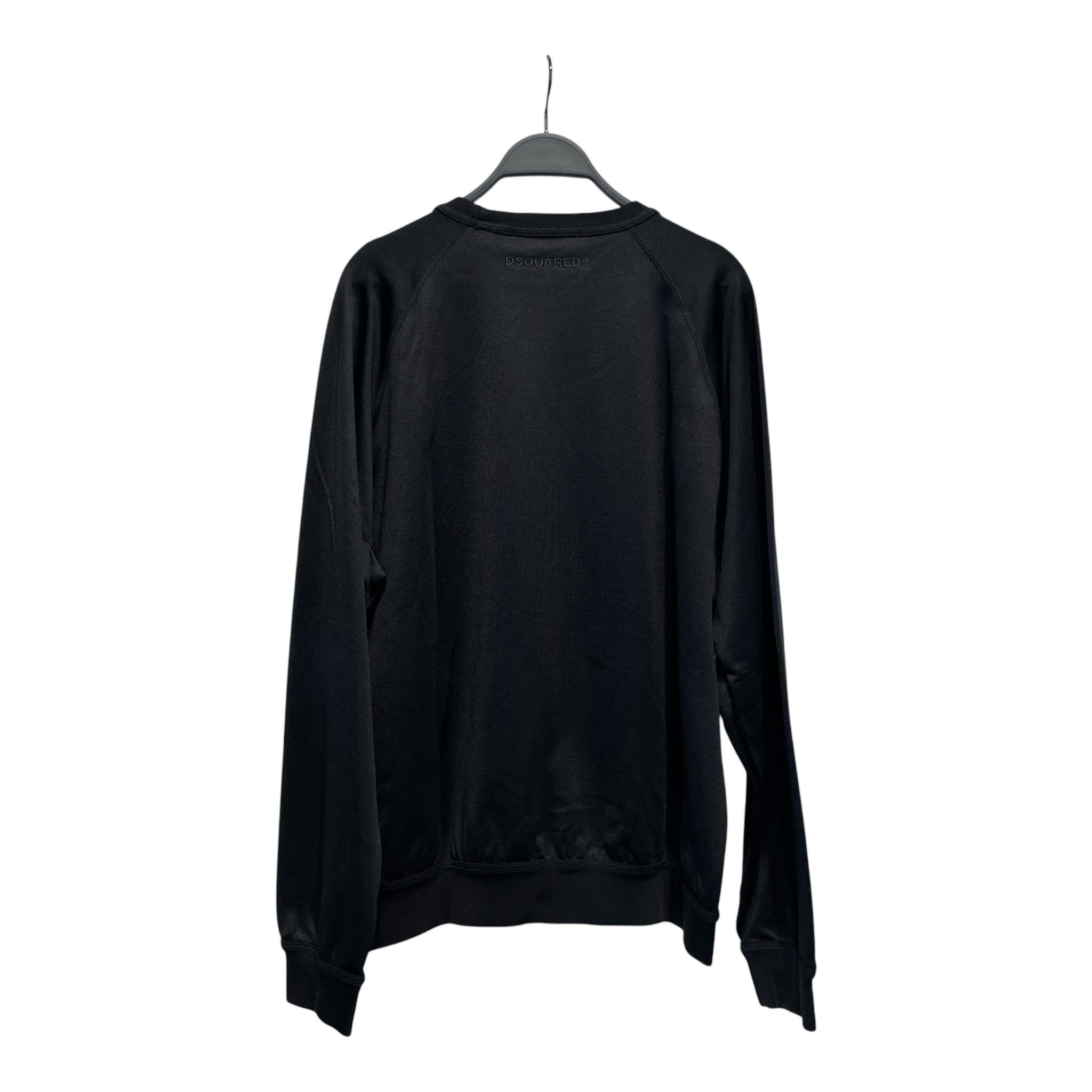 DSQUARED2/Sweatshirt/L/Cotton/BLK/RUNDAN/GOLD/SEQUENCE view 2
