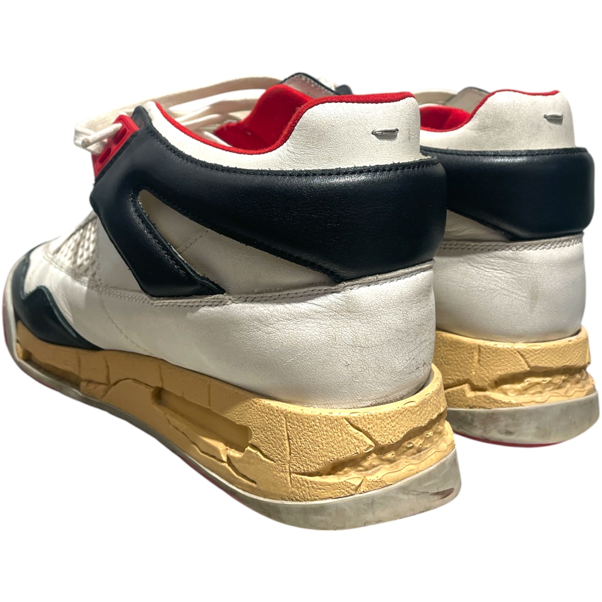 Maison Margiela/Low-Sneakers/EU 41/Leather/WHT/ view 2