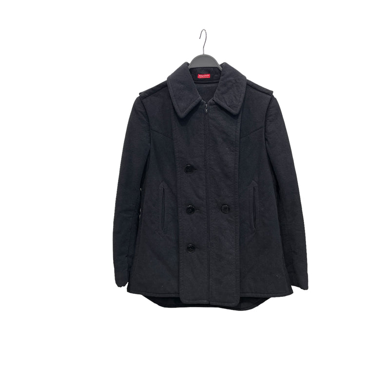 UNDERCOVER/Trench Coat/FREE/Wool/BLK/SMALL PARTS COAT