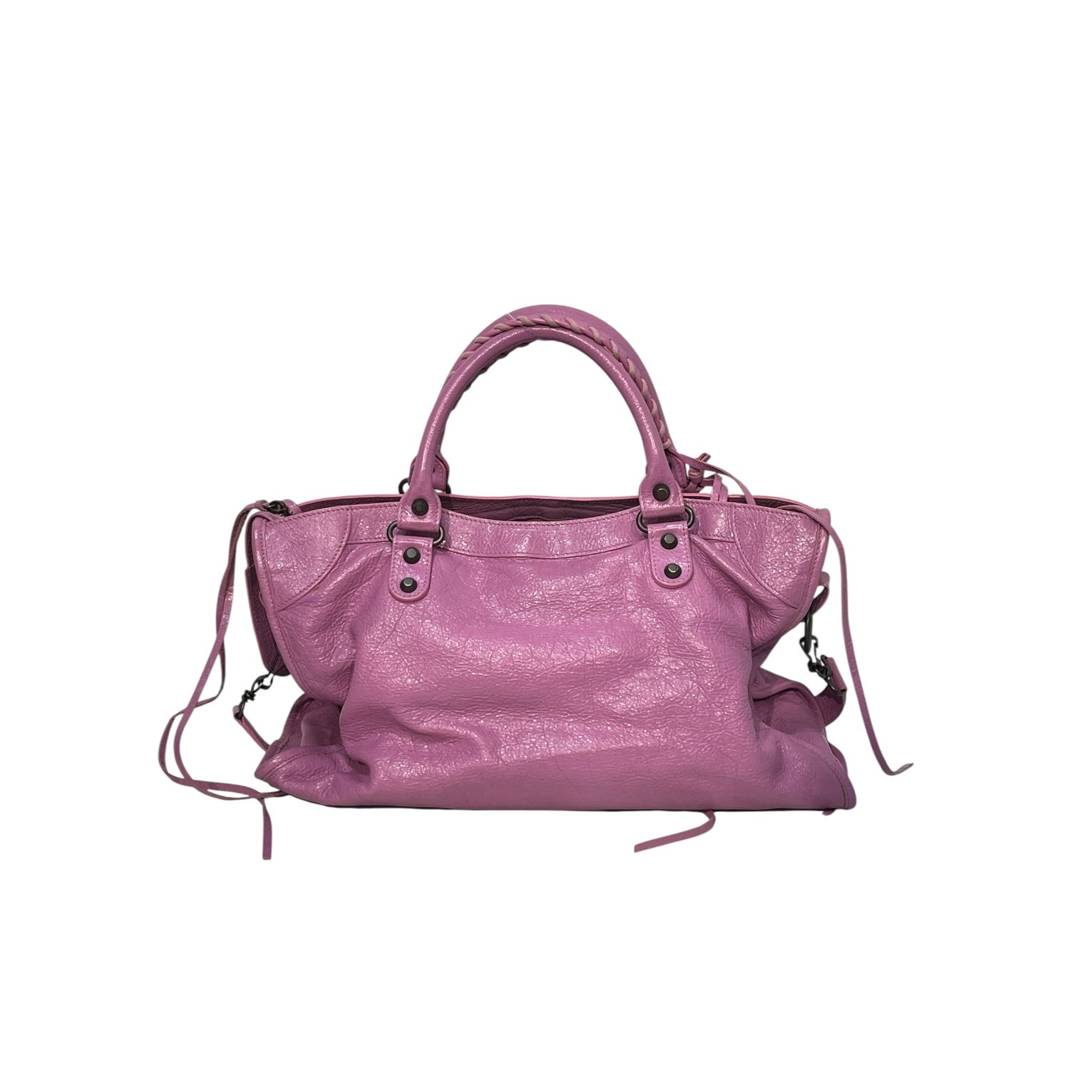 BALENCIAGA/Hand Bag/Leather/PPL/City Bag view 2