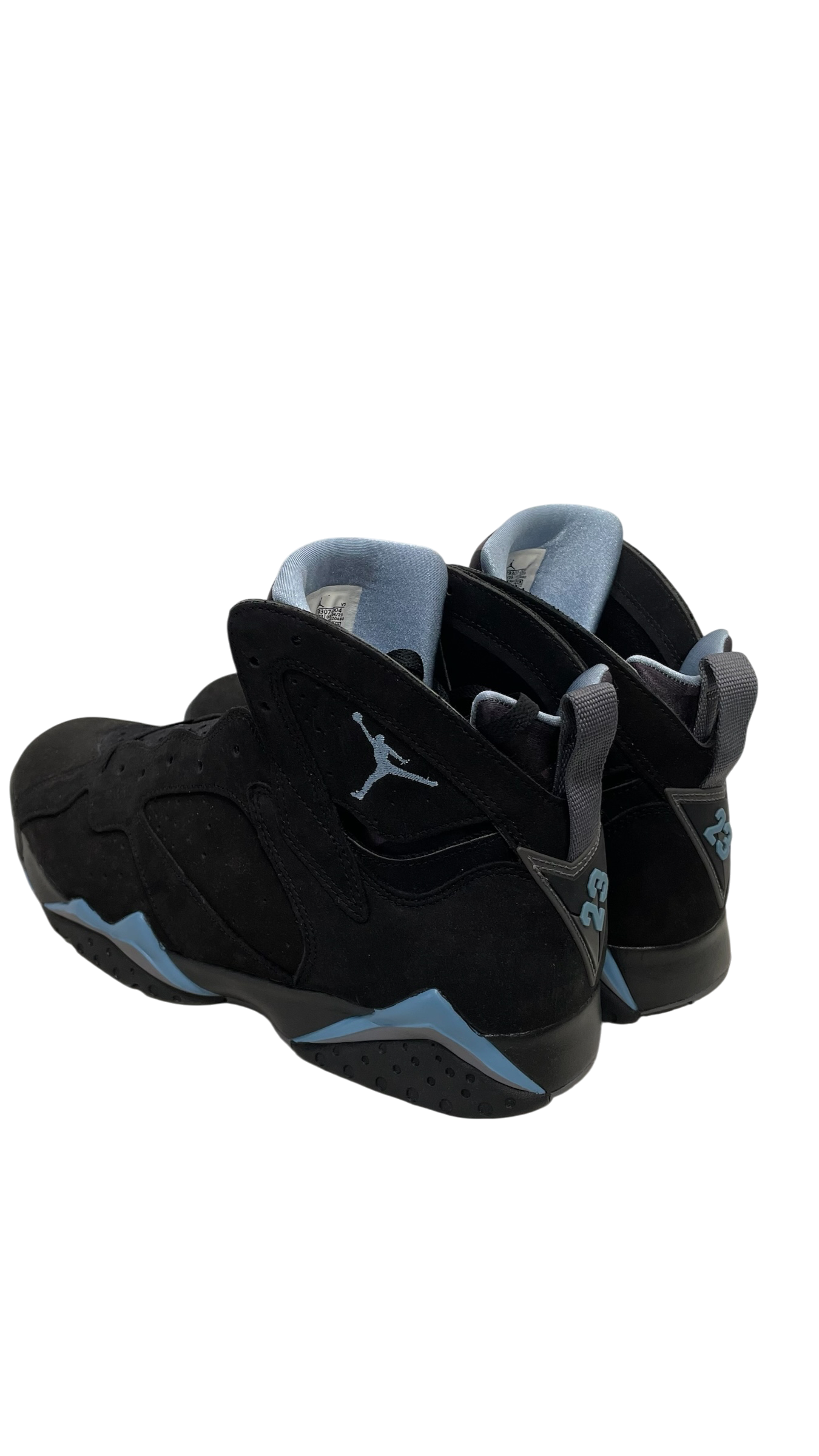 NIKE/Hi-Sneakers/US 12/BLK/JORDAN 7 RETRO CHAMBRAY view 2
