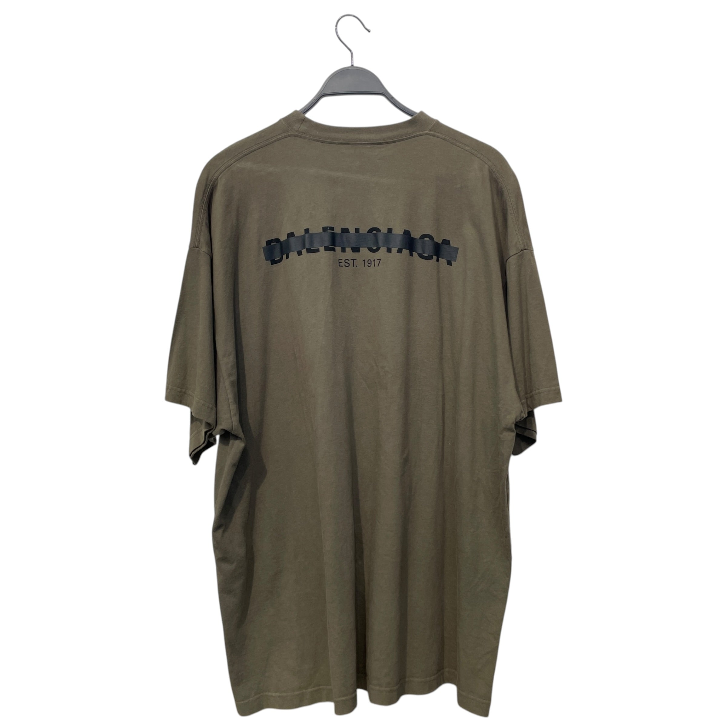 BALENCIAGA/T-Shirt/3/Cotton/GRN/ view 2