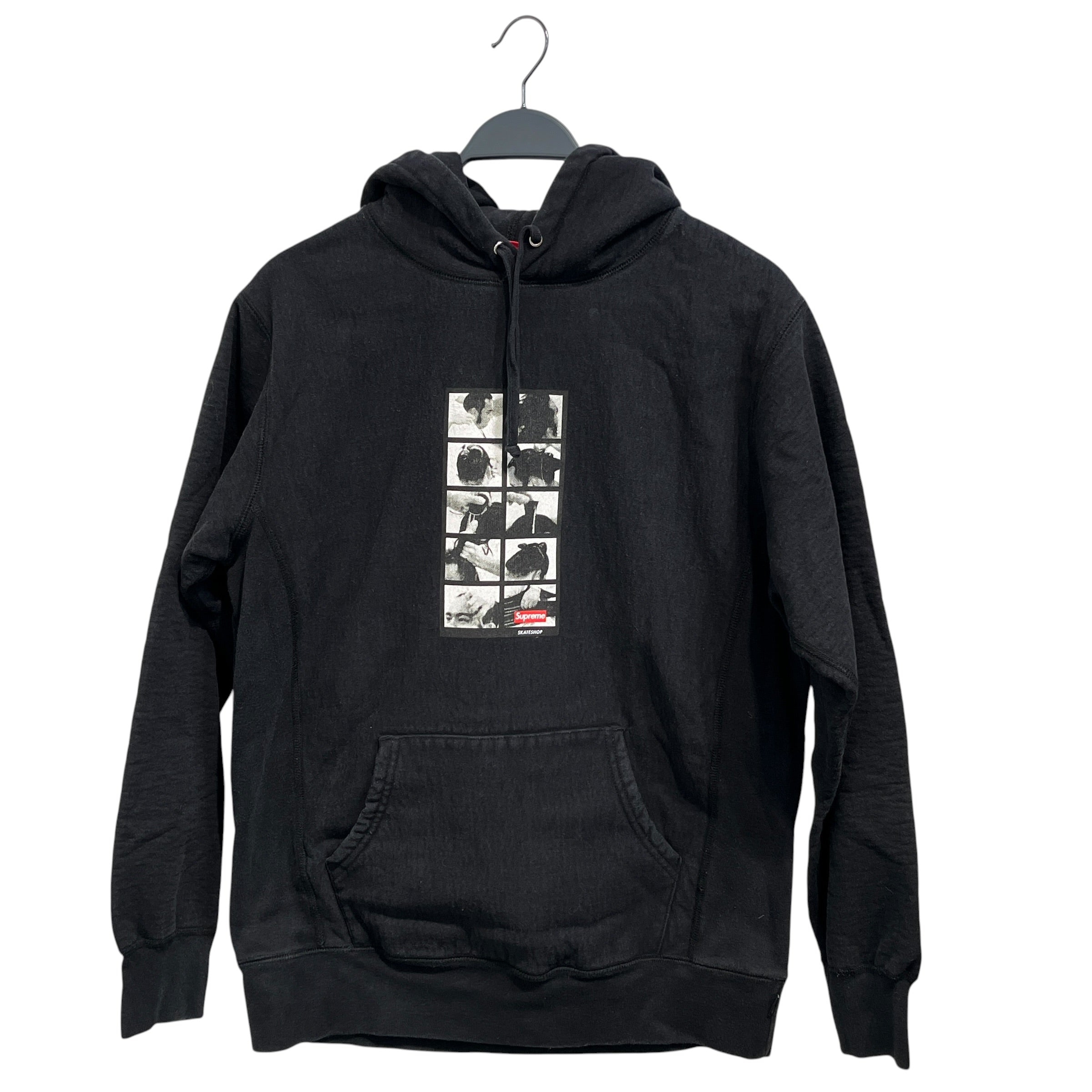 Supreme/Hoodie/L/Cotton/BLK/Pullover/Sumo Getting Haircut view 1
