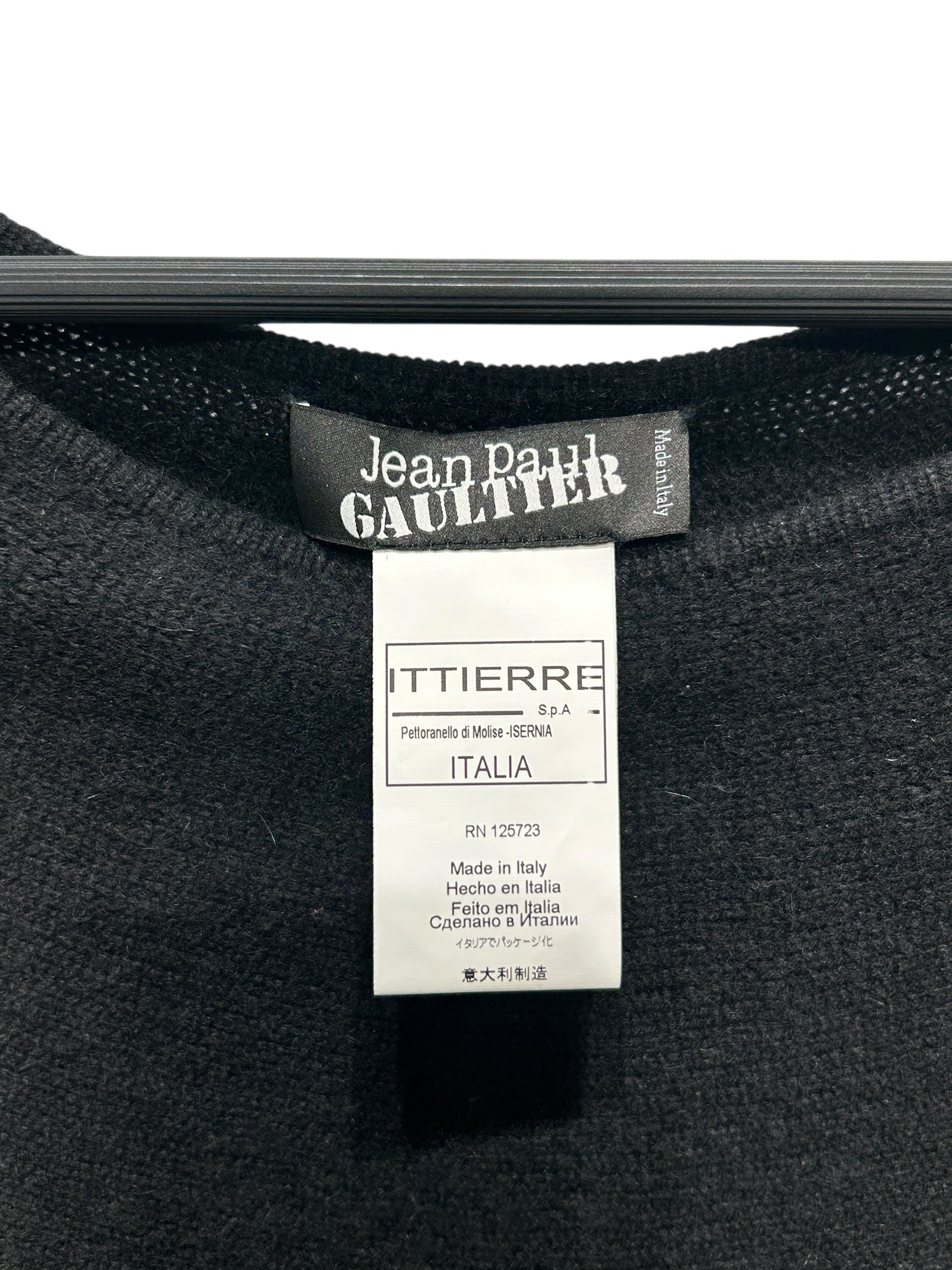 Jean Paul Gaultier/Tops/Cashmere/BLK/ view 3