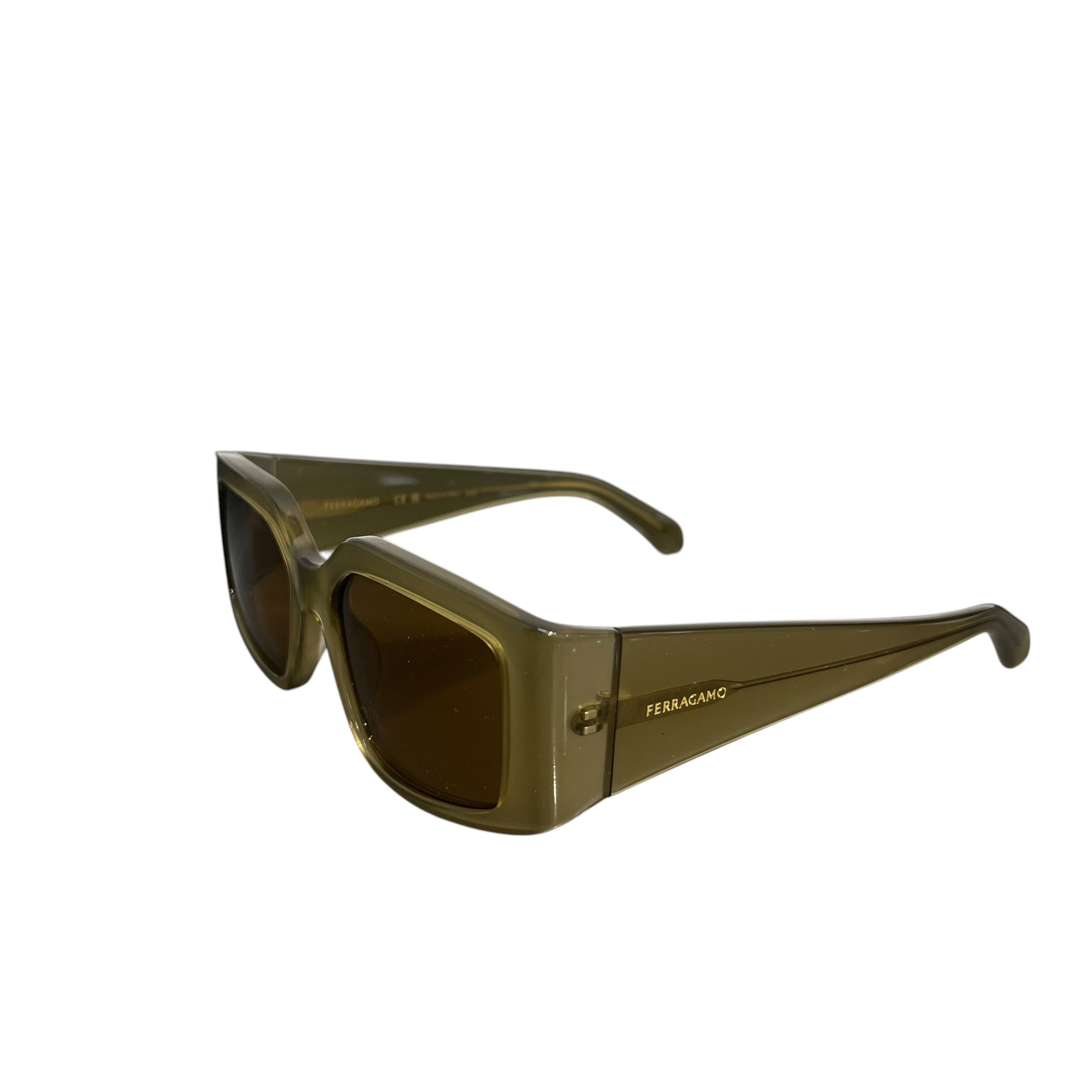 Salvatore Ferragamo/Sunglasses/Plastic/GRN/SF1101S view 2