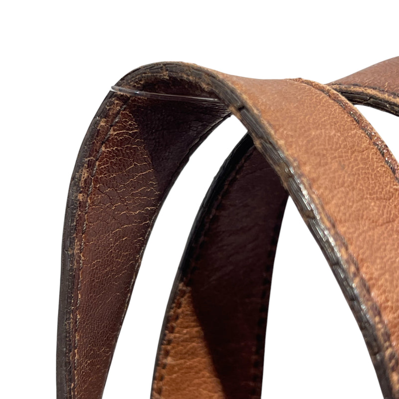 YVES SAINT LAURENT/Hand Bag/Leather/BRW/
