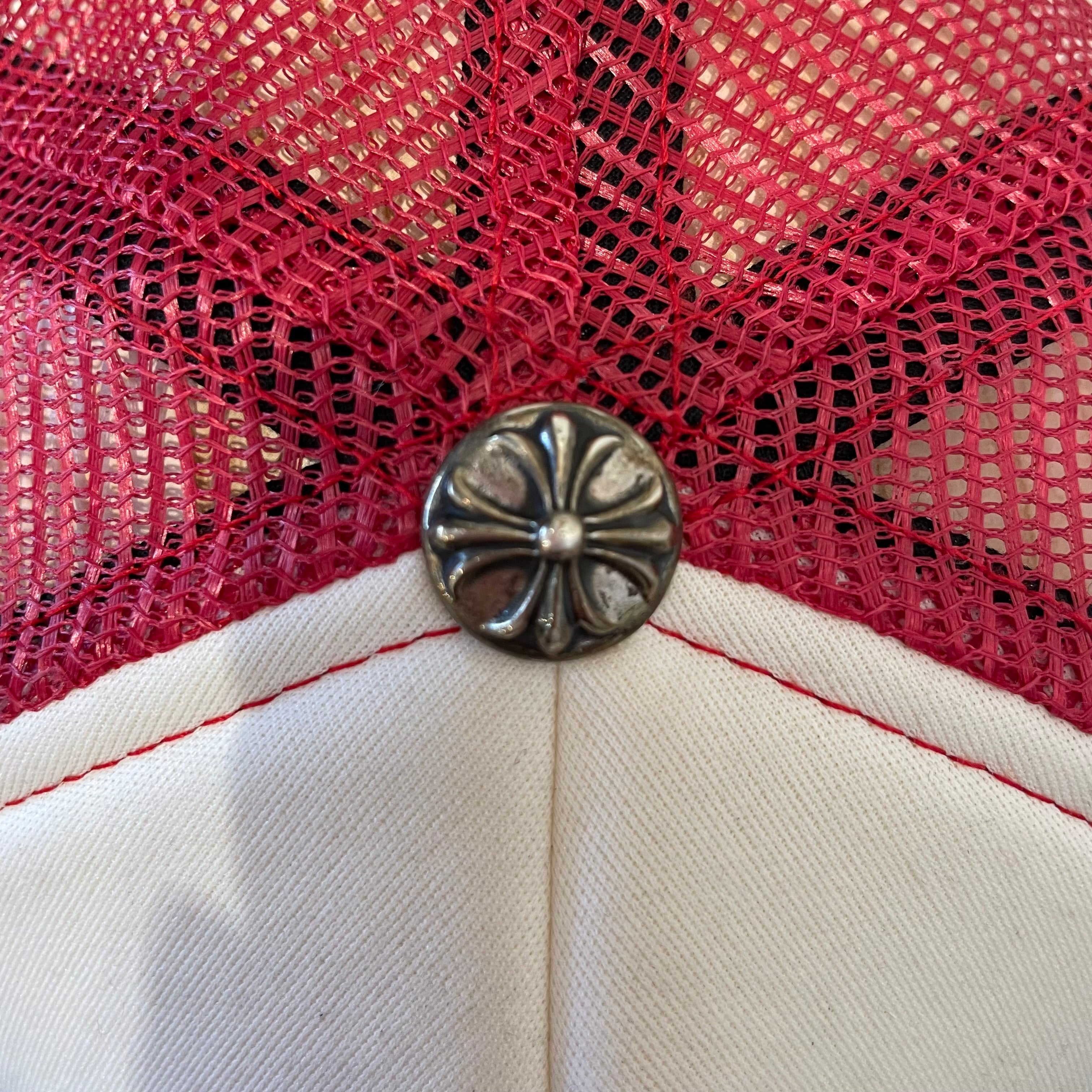 CHROME HEARTS/Hat/Polyester/RED/M's/TRUCKER HAT view 3