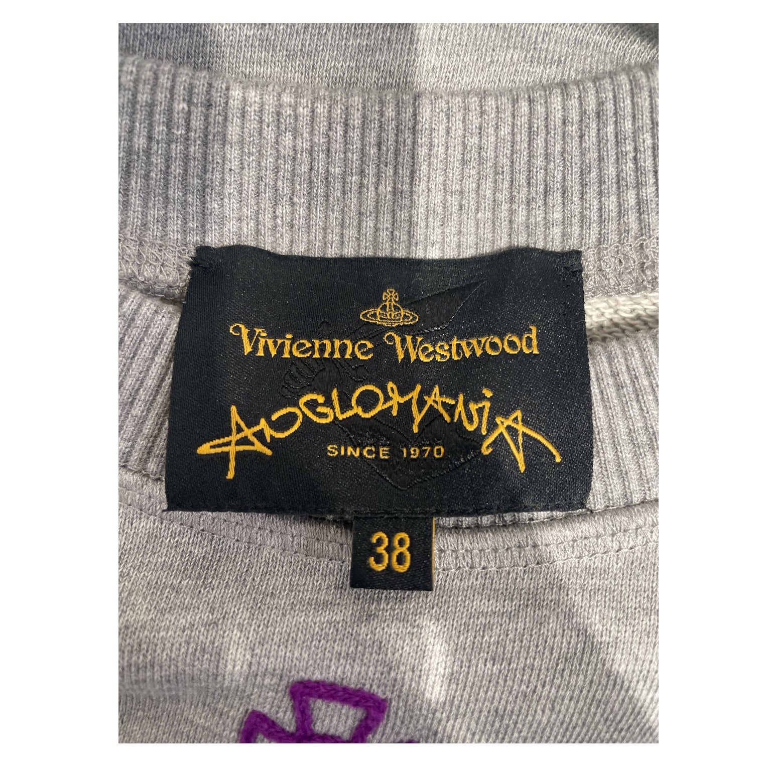 Vivienne Westwood/Sweatshirt/38/Cotton/GRY/ANGLOMANIA view 3