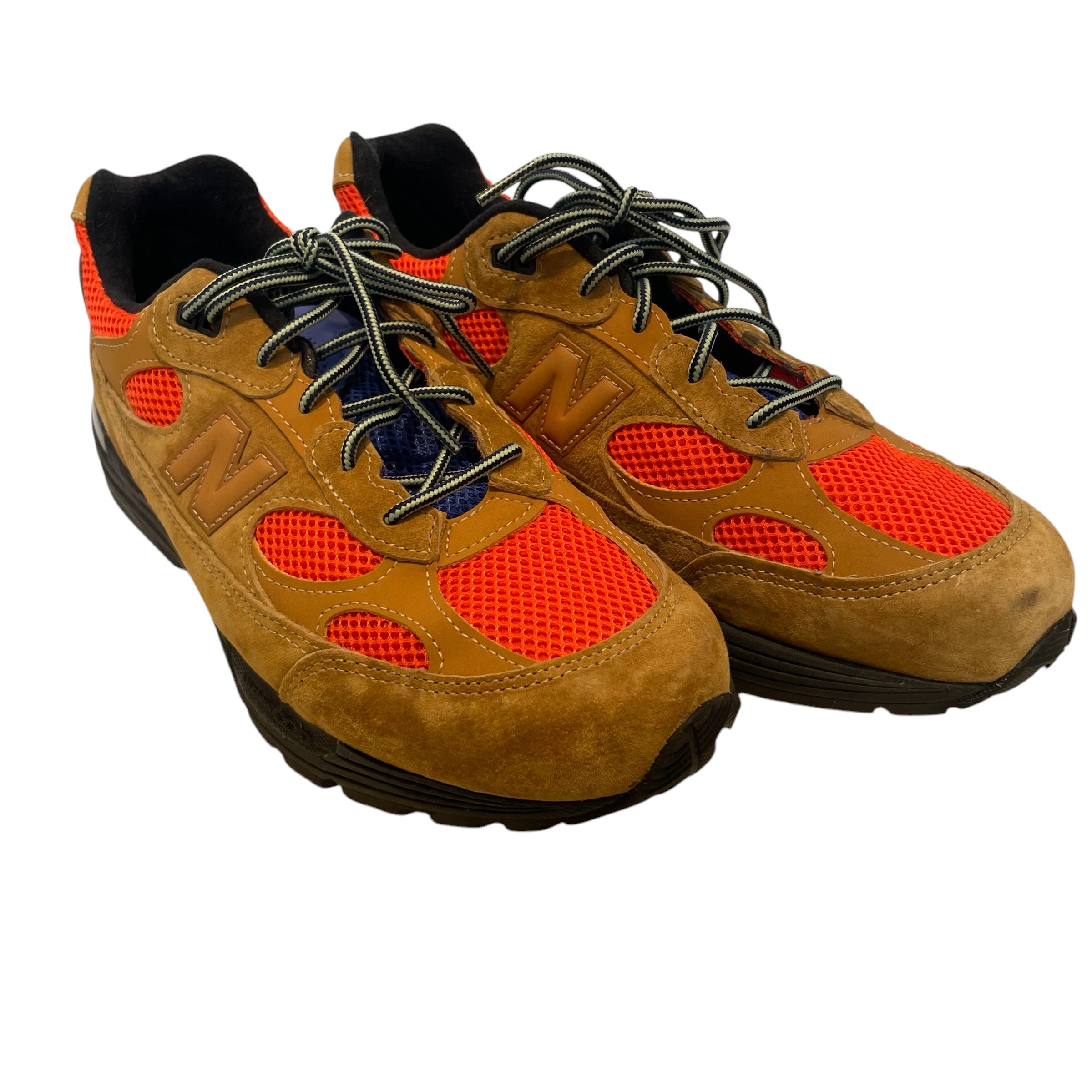 NEW BALANCE/Low-Sneakers/US 10/Suede/CML/ACTION BRONSON view 1