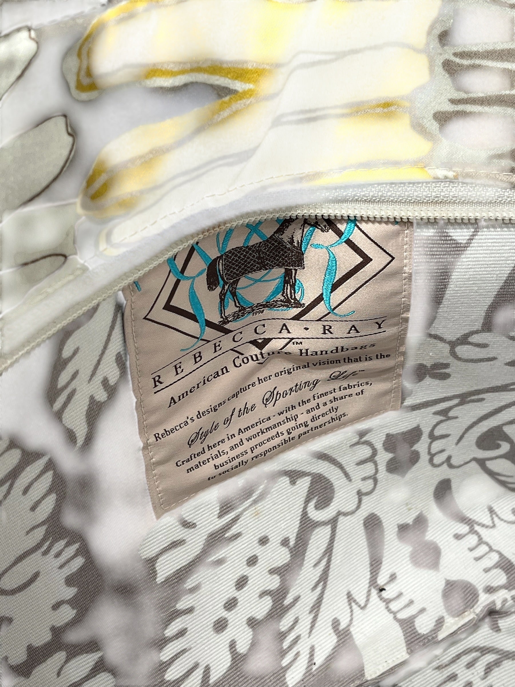 REBECCA RAY/Tote Bag/All Over Print/YEL/ view 6