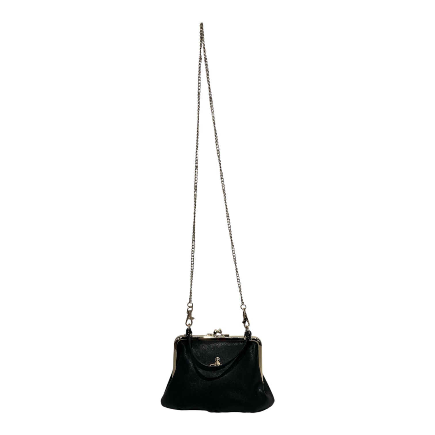 Vivienne Westwood/Cross Body Bag/Leather/BLK/ view 1