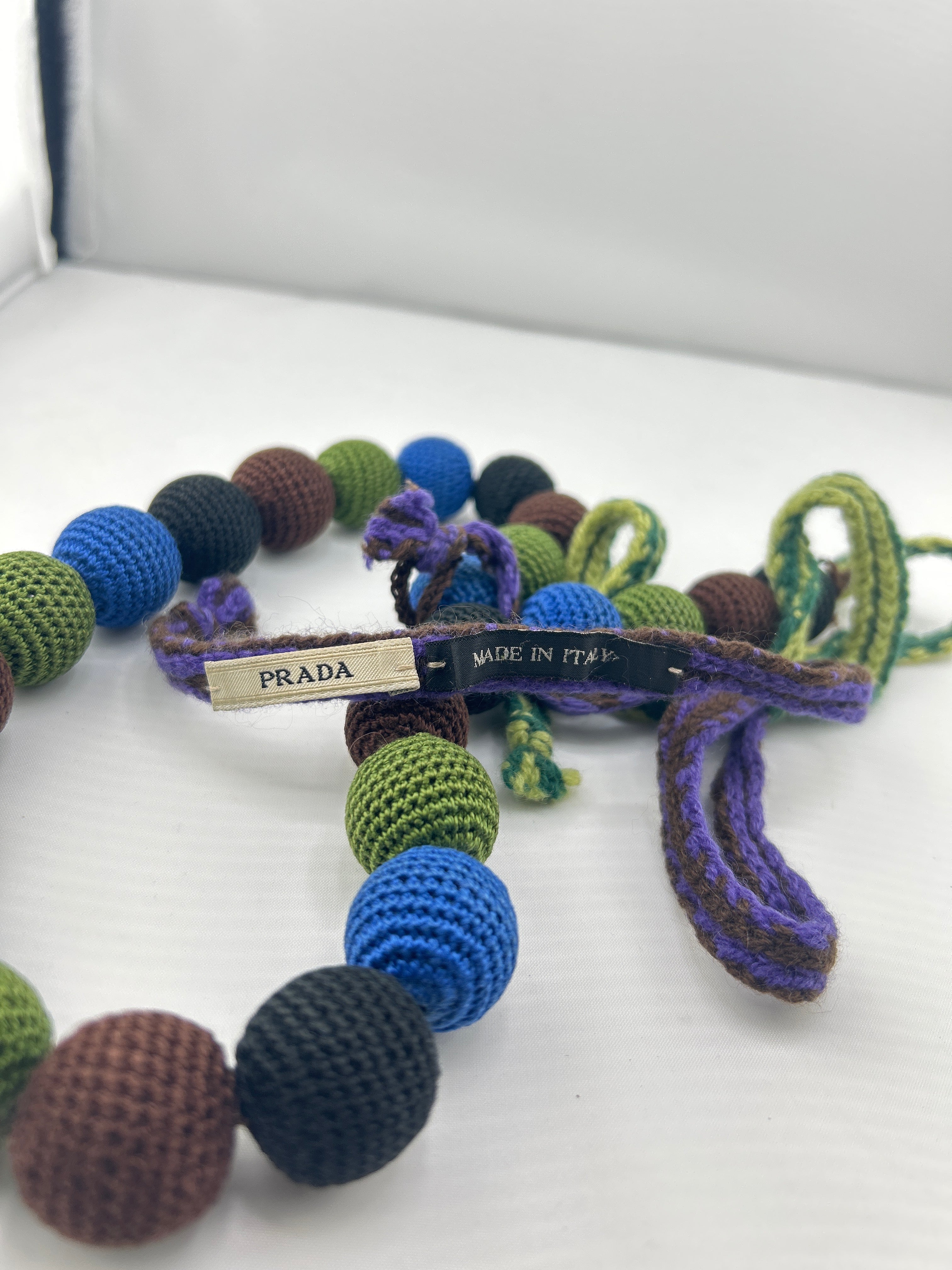 PRADA/Necklace/Multicolor/Runway view 4