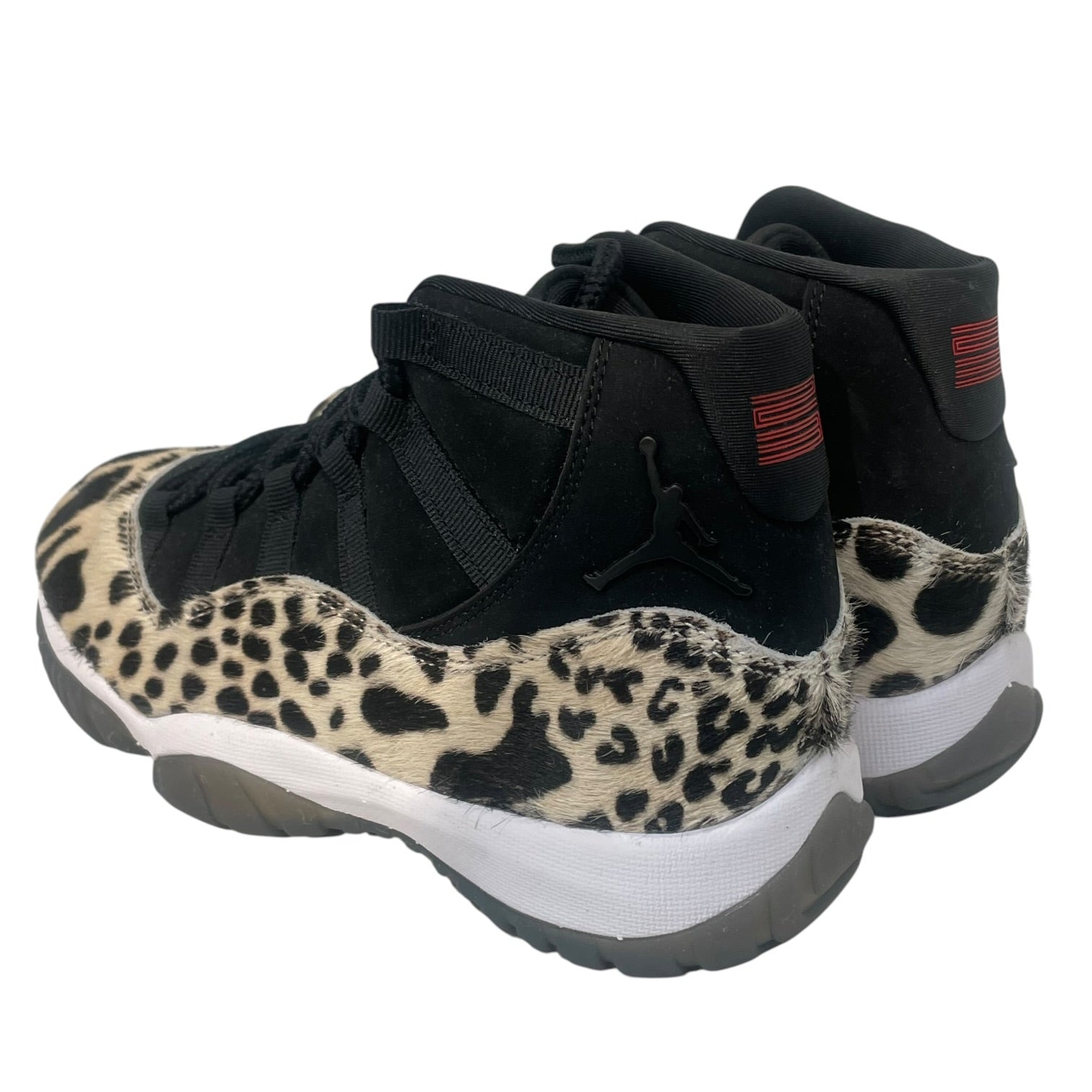 NIKE/AIR JORDAN 11 RETRO/Hi-Sneakers/US 7.5/Animal Pattern/Fake Fur/BLK/AR0715-010 view 2