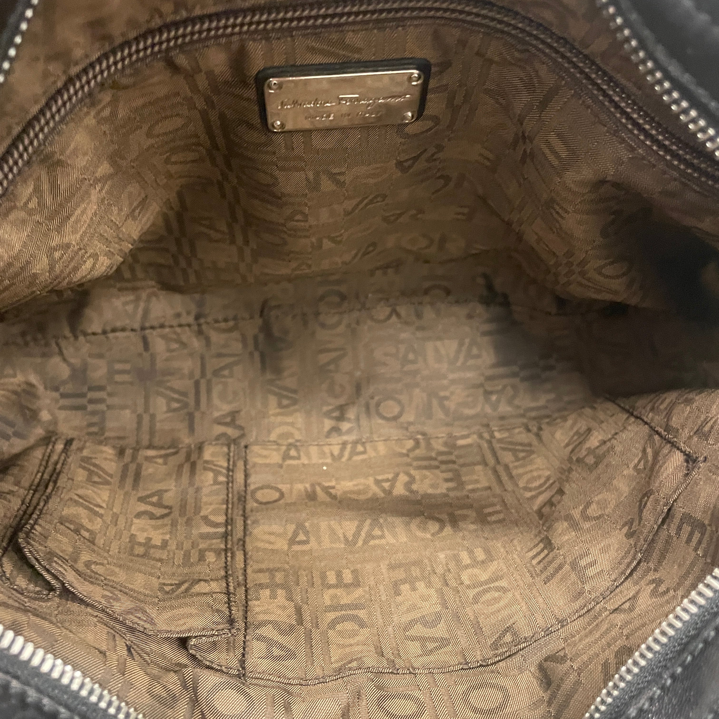 Salvatore Ferragamo/Bag/BLK/GANCINI CLASP view 3