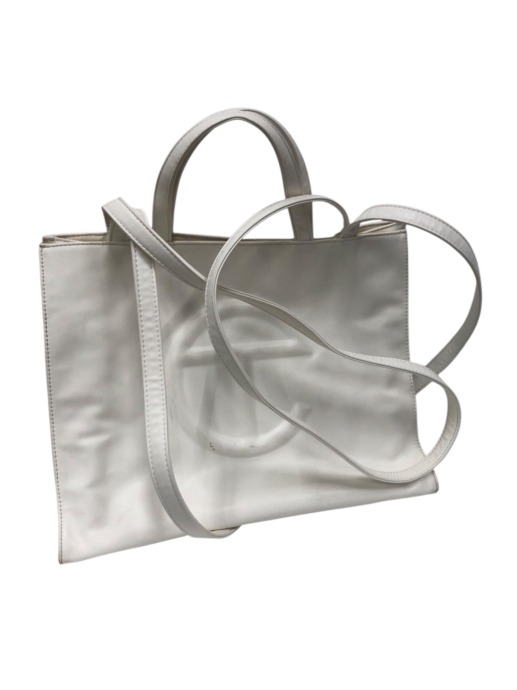 Telfar/Cross Body Bag/WHT/LARGE ` view 1
