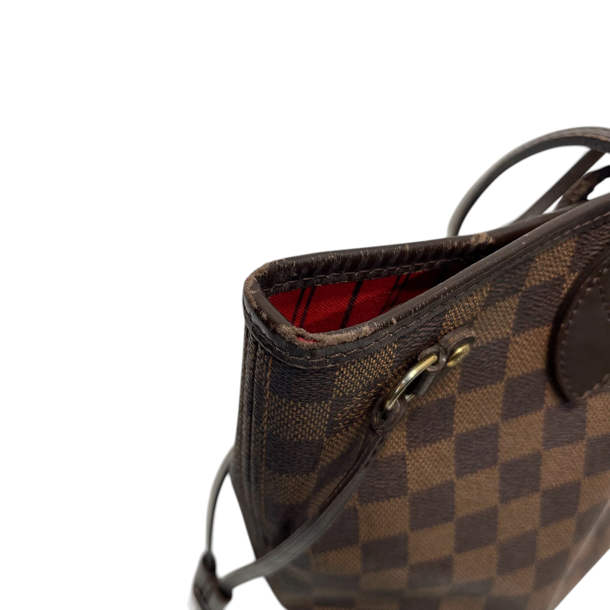 LOUIS VUITTON/Hand Bag/All Over Print/Leather/BRW/Damier view 6