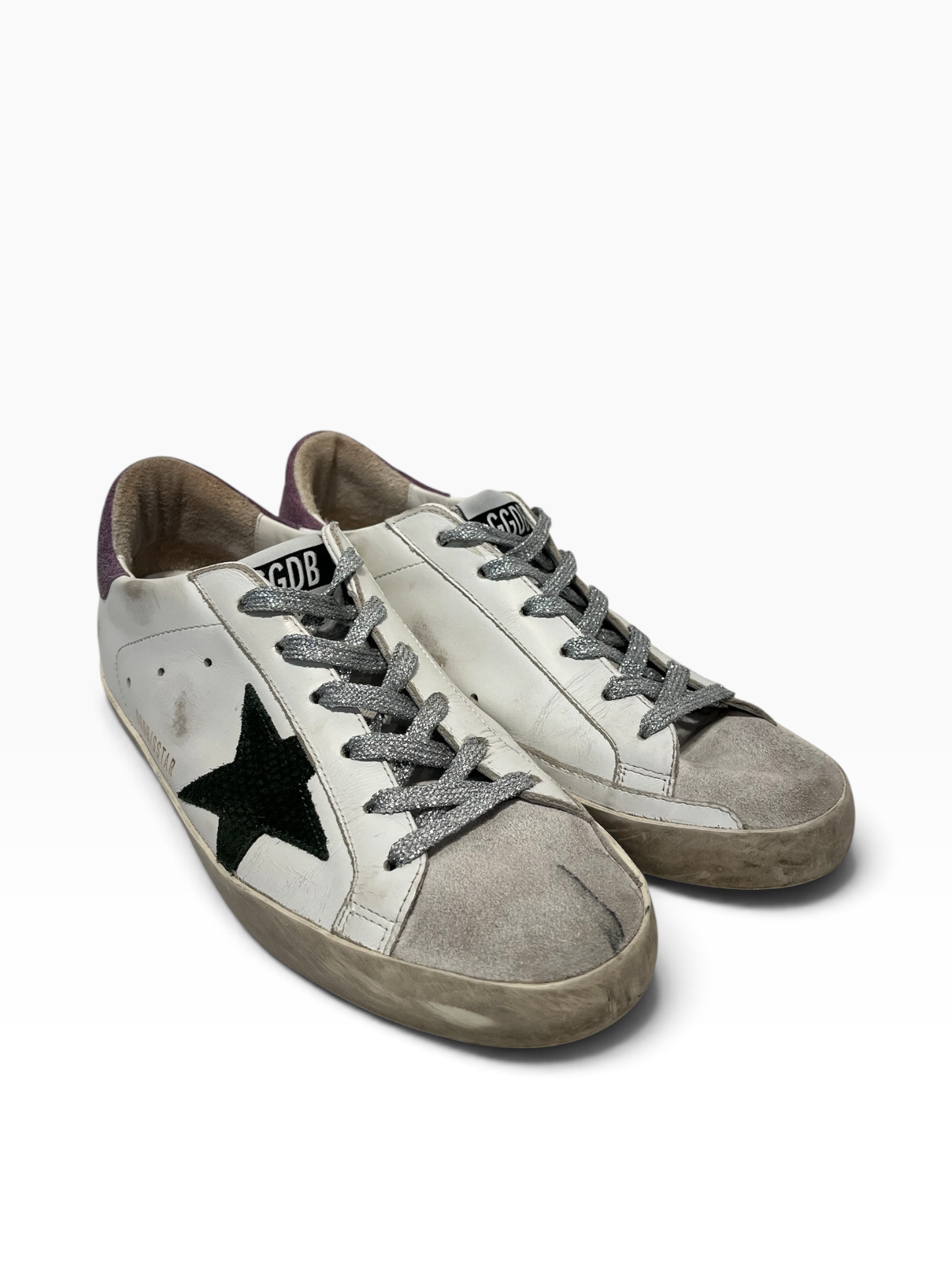 GOLDEN GOOSE/Low-Sneakers/EU 39/Leather/WHT/SUPER STAR view 1