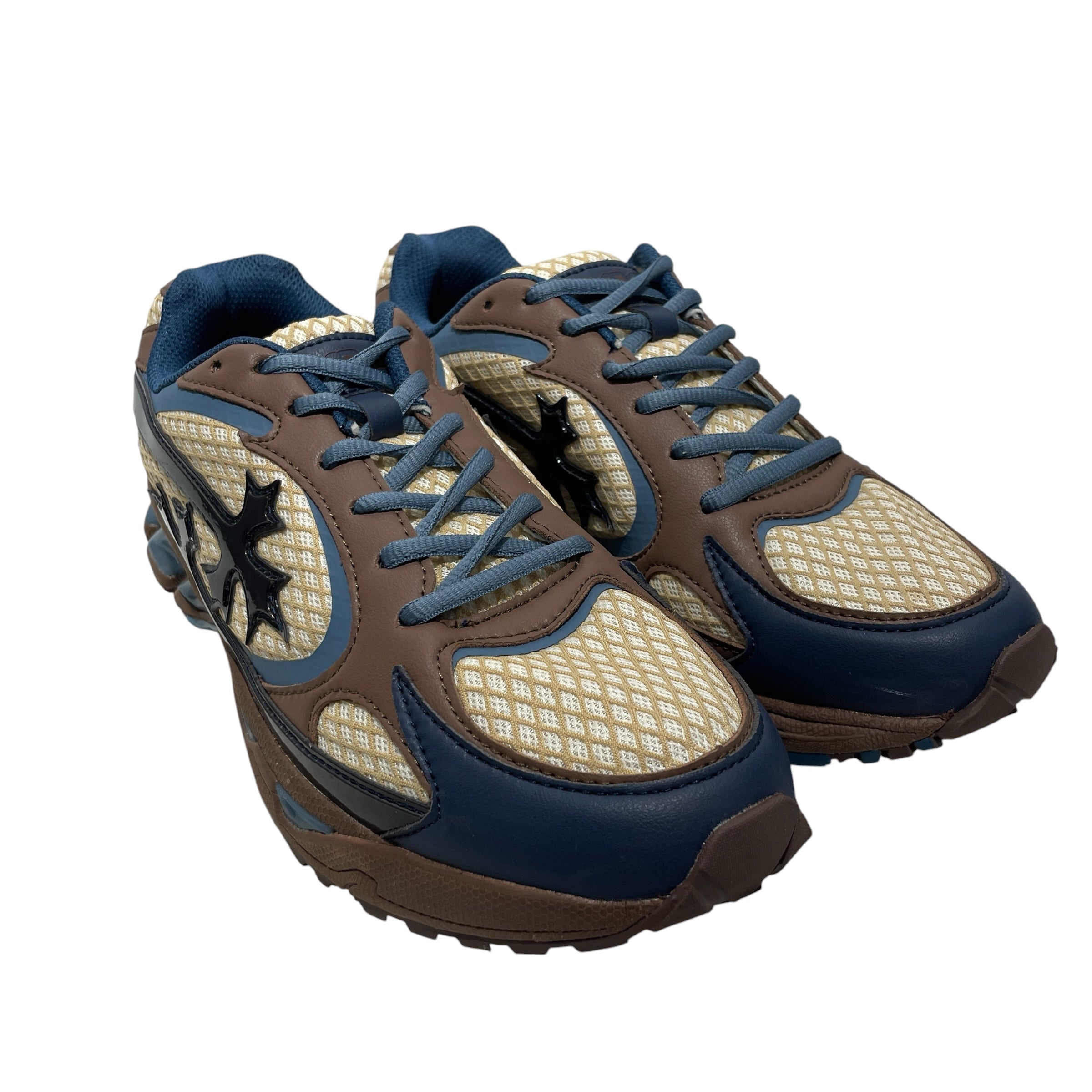 Bravest Studios/Low-Sneakers/US 12/Cotton/CRM/KROSS KOUNTRY view 1