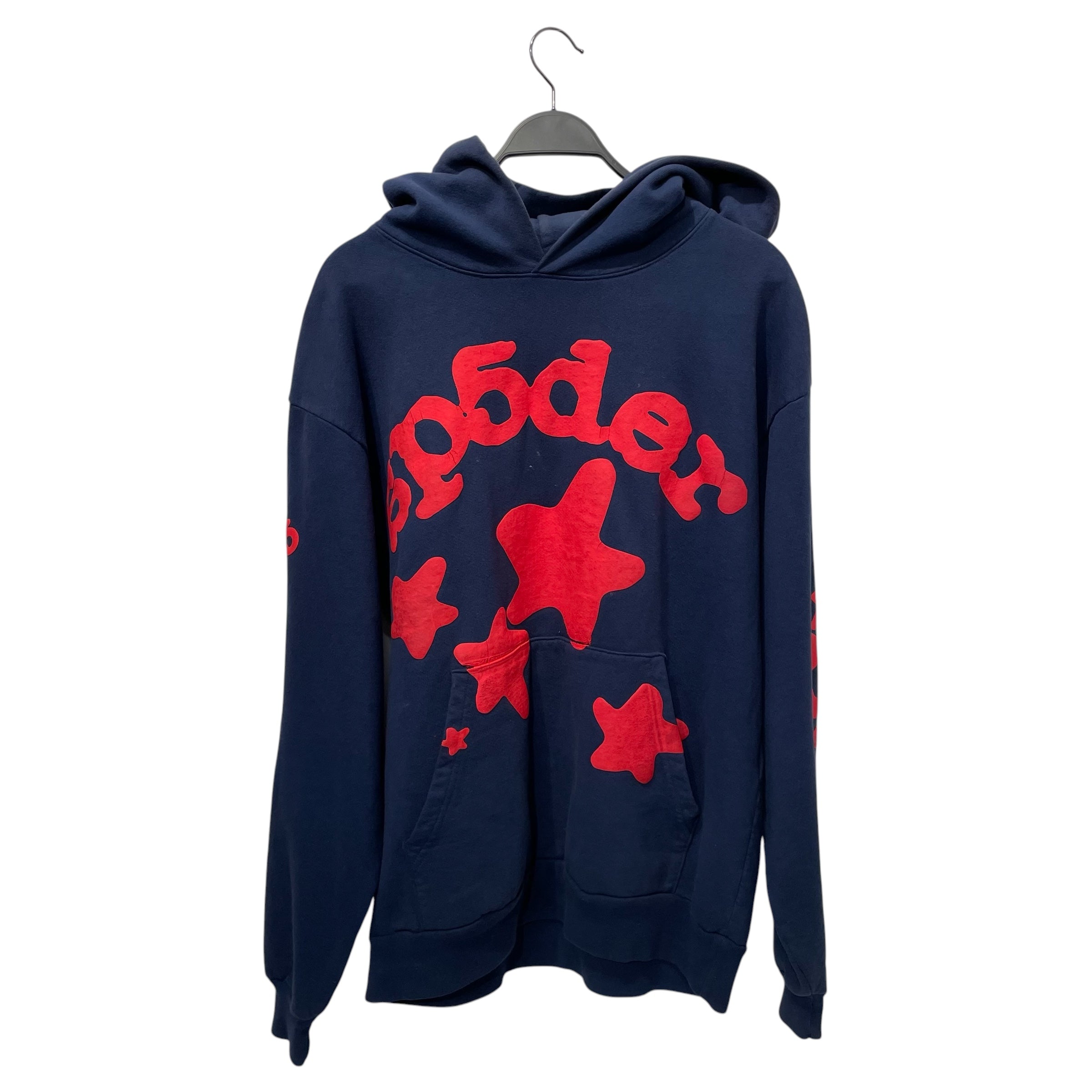 Sp5der/Hoodie/XL/Graphic/Cotton/NVY/BELUGA HOODIE view 1