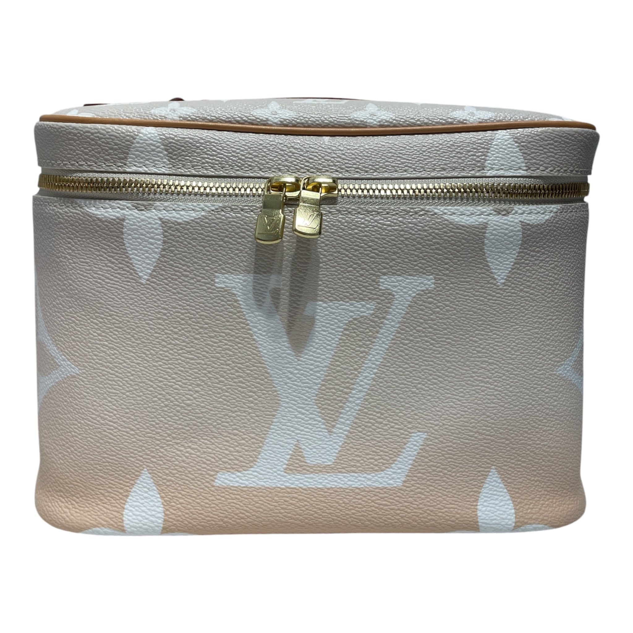 LOUIS VUITTON/Bag/Monogram/Leather/PNK/vanity case view 1