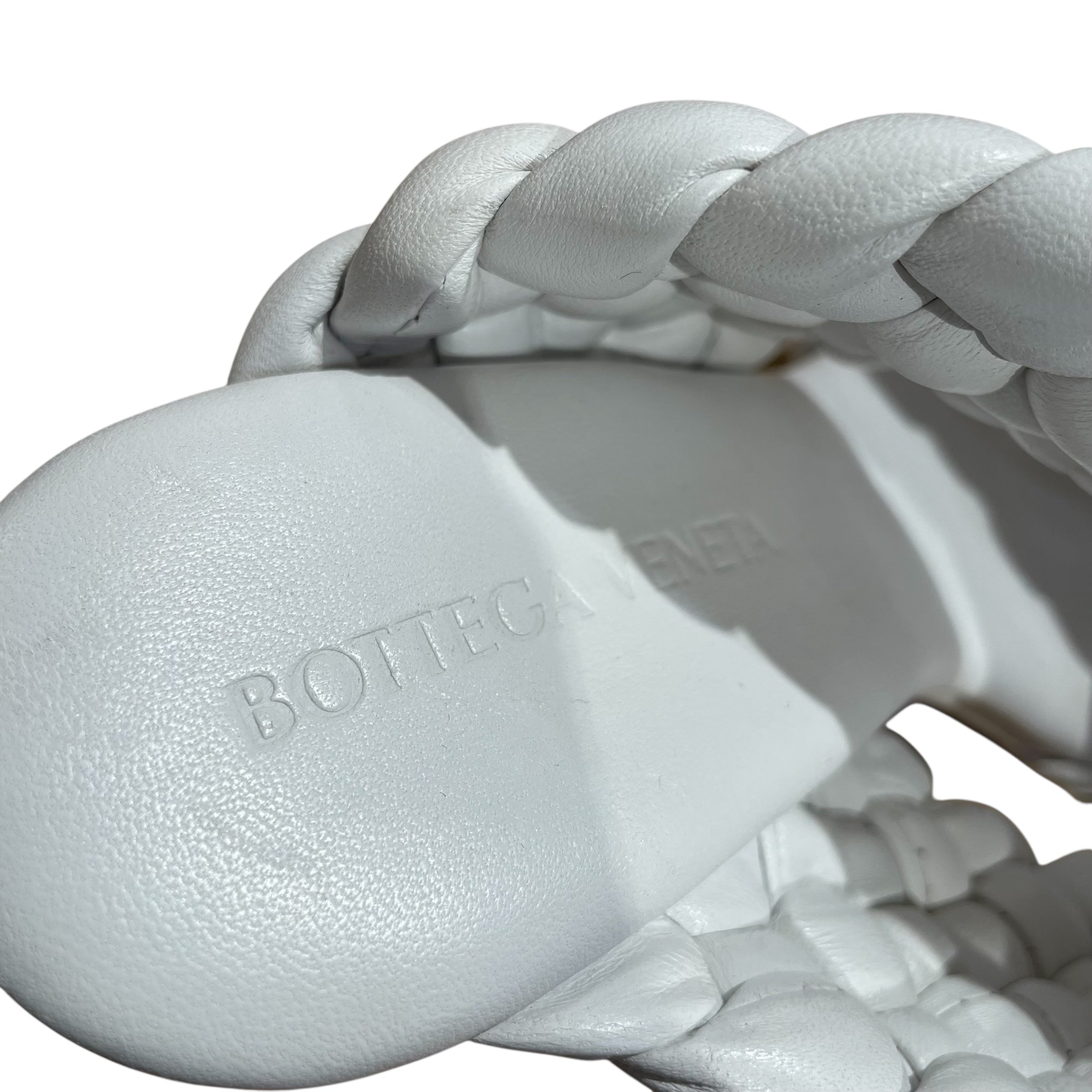 BOTTEGA VENETA/Heels/EU 36/Leather/WHT/BRAIDED TWIST BANDS view 5