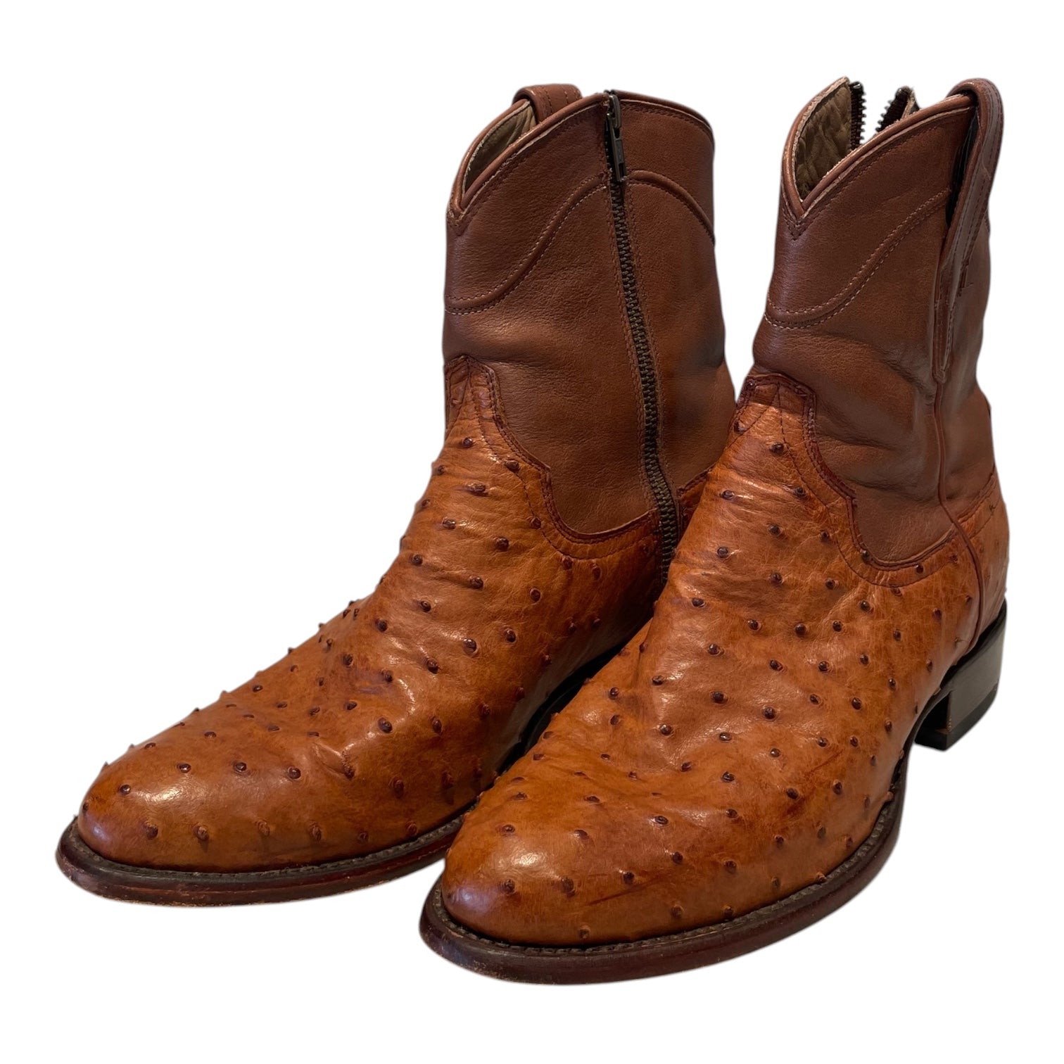 TECOVAS/Boots/US 9.5/Animal Pattern/Leather/BRW/ view 1