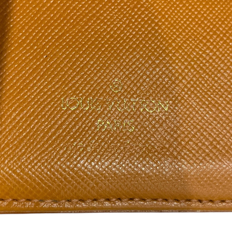 LOUIS VUITTON/Trifold Wallet/All Over Print/CRM/MINI LIN PATTERN