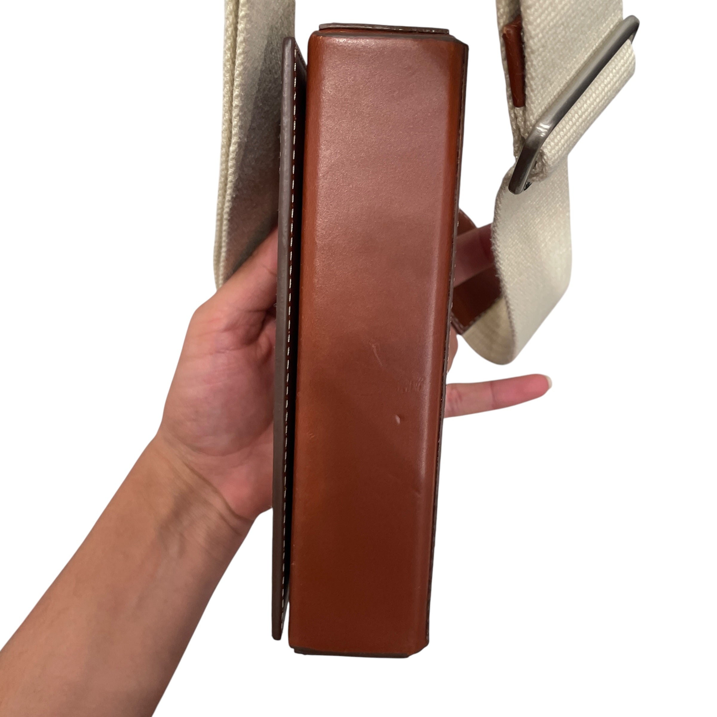 AMI PARIS/Cross Body Bag/Leather/BRW/ view 3