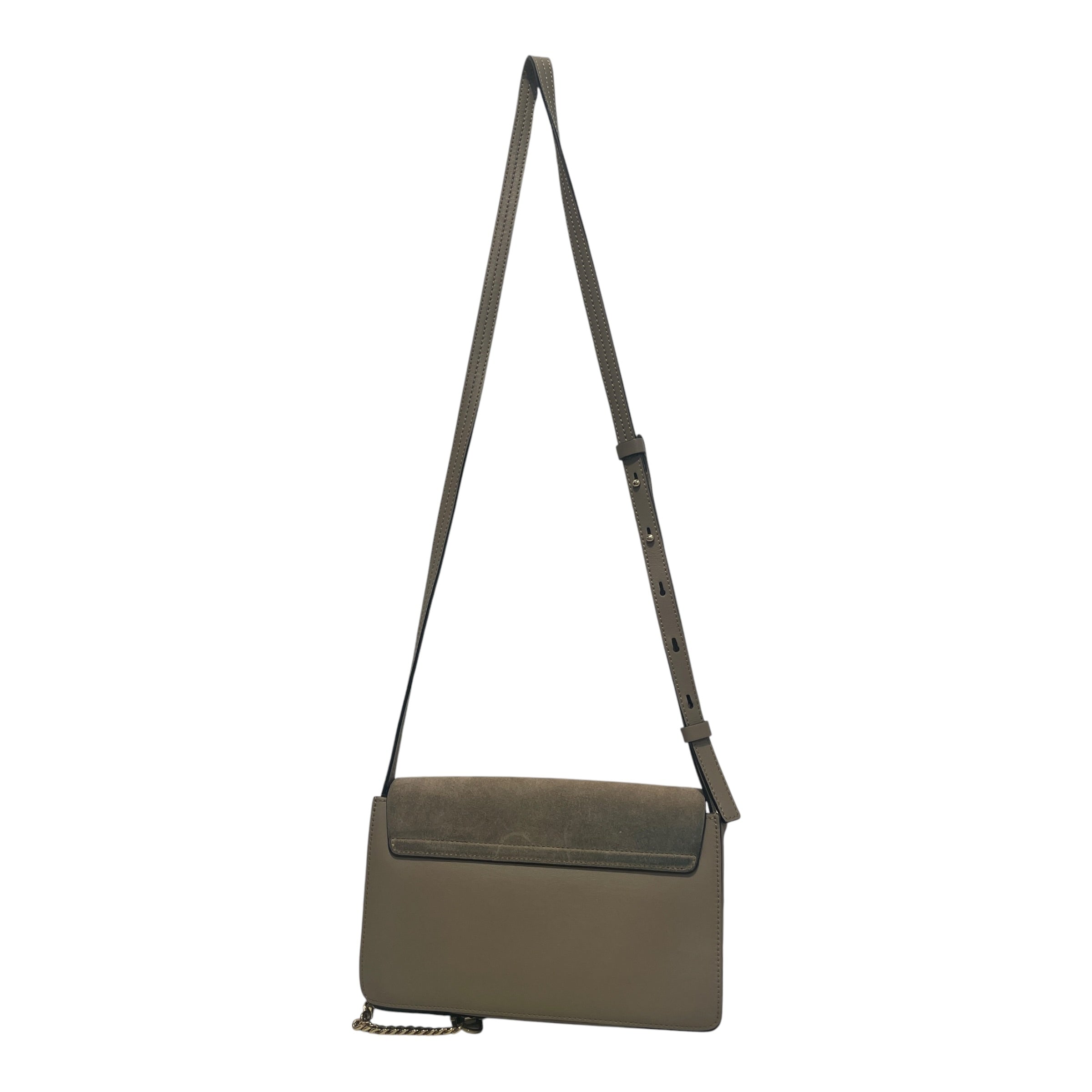 Chloe/Cross Body Bag/Leather/GRY/Faye Mini Leather/Suede Bag view 2